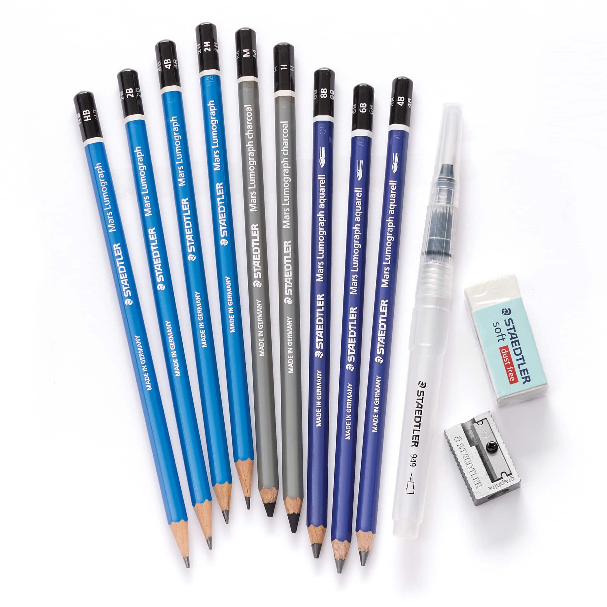 STAEDTLER® Mars® Lumograph® Pencil & Watercolor Sketching Set