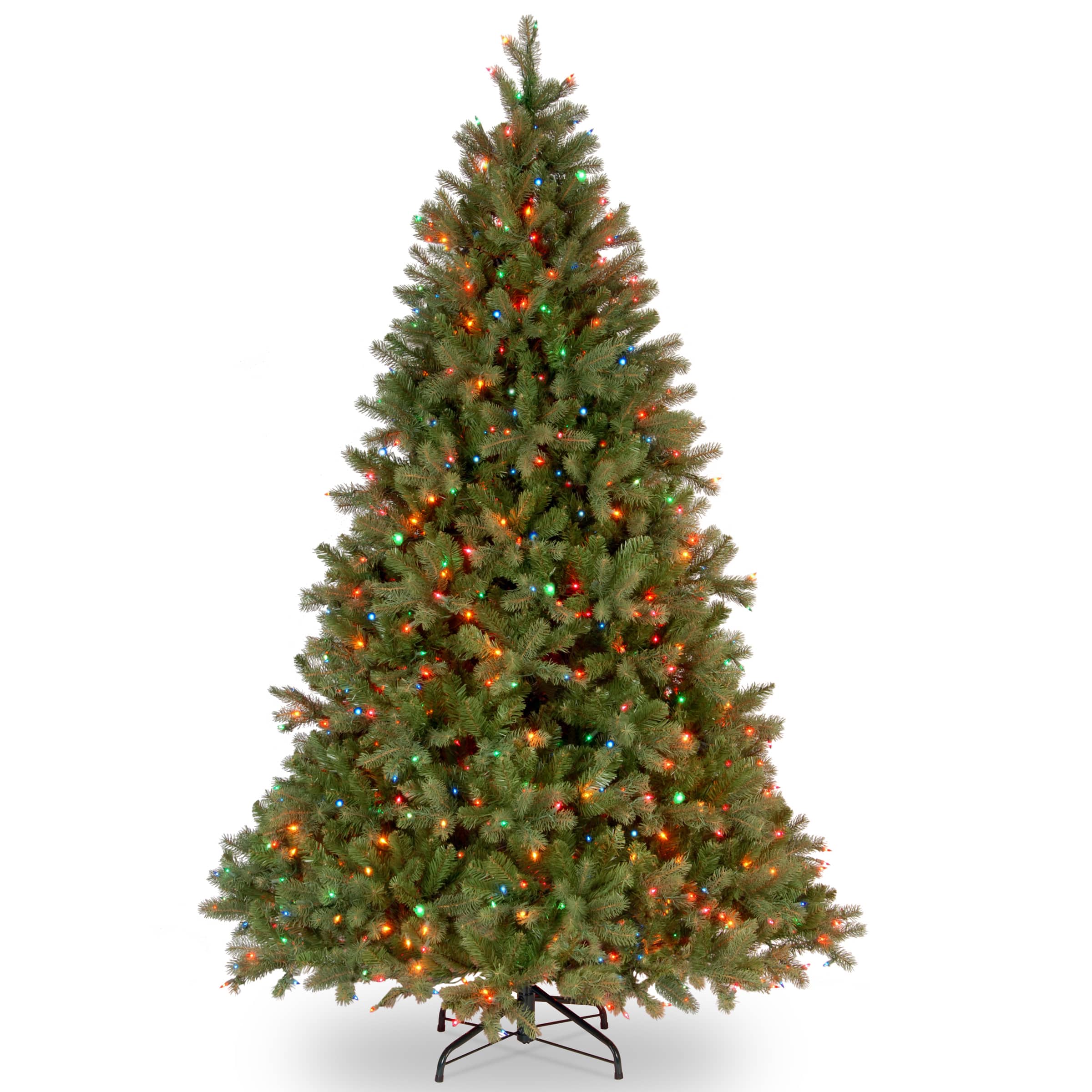 6.5Ft Pre-Lit Downswept Douglas® Fir Tree, Multicolor Lights By National Tree Company in Green | 6.5 ft | Michaels®