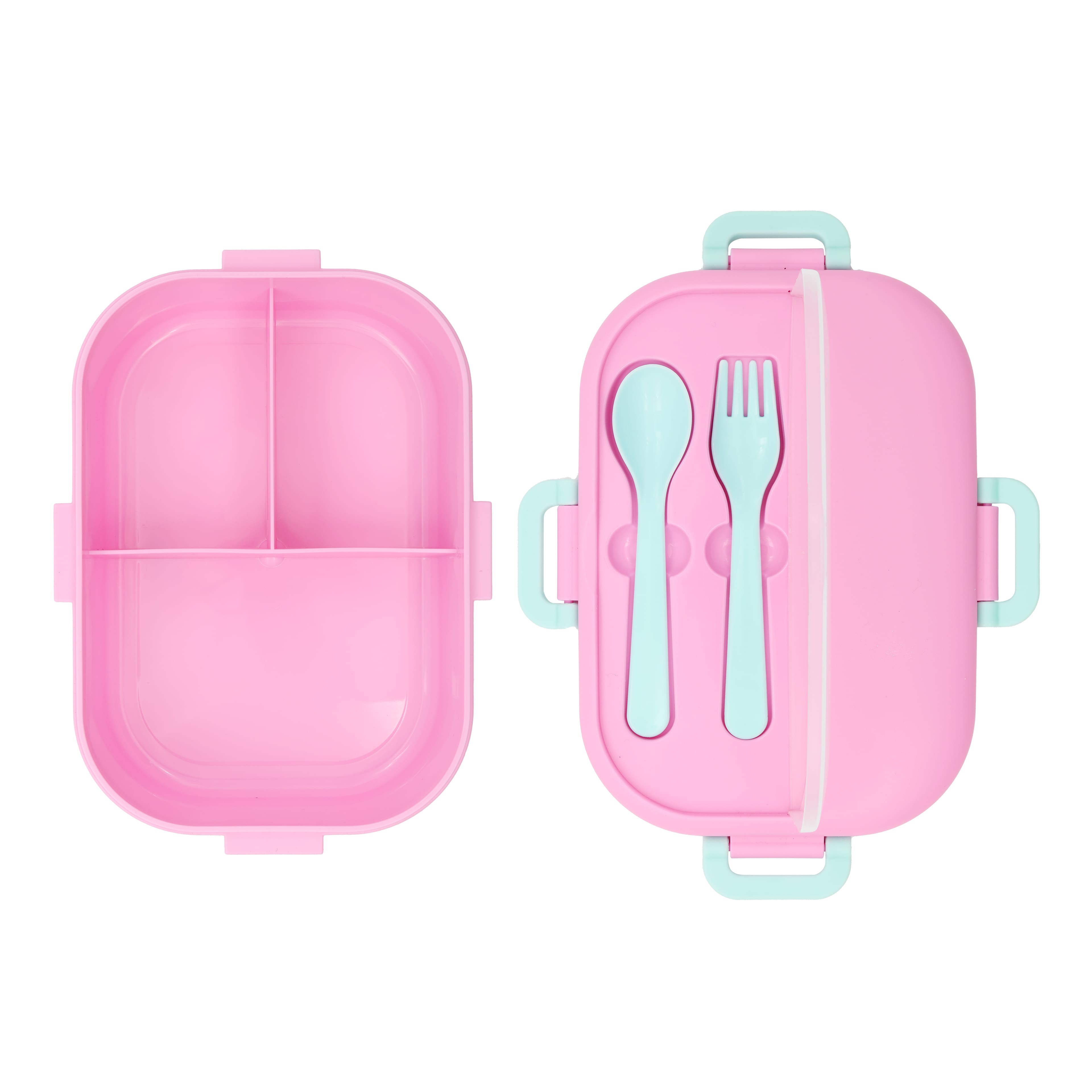 Class Rules! 3-Compartment Bento Box & Utensil Set by B2C™