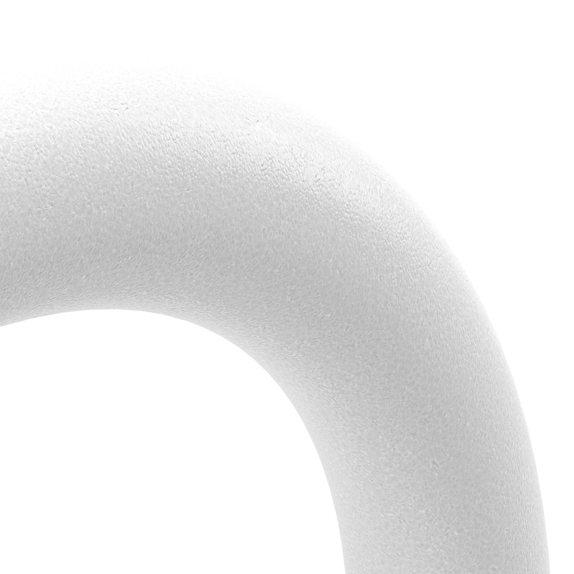 24 Pack: FloraCraft® CraftFōM Extruded Wreath White, 10"
