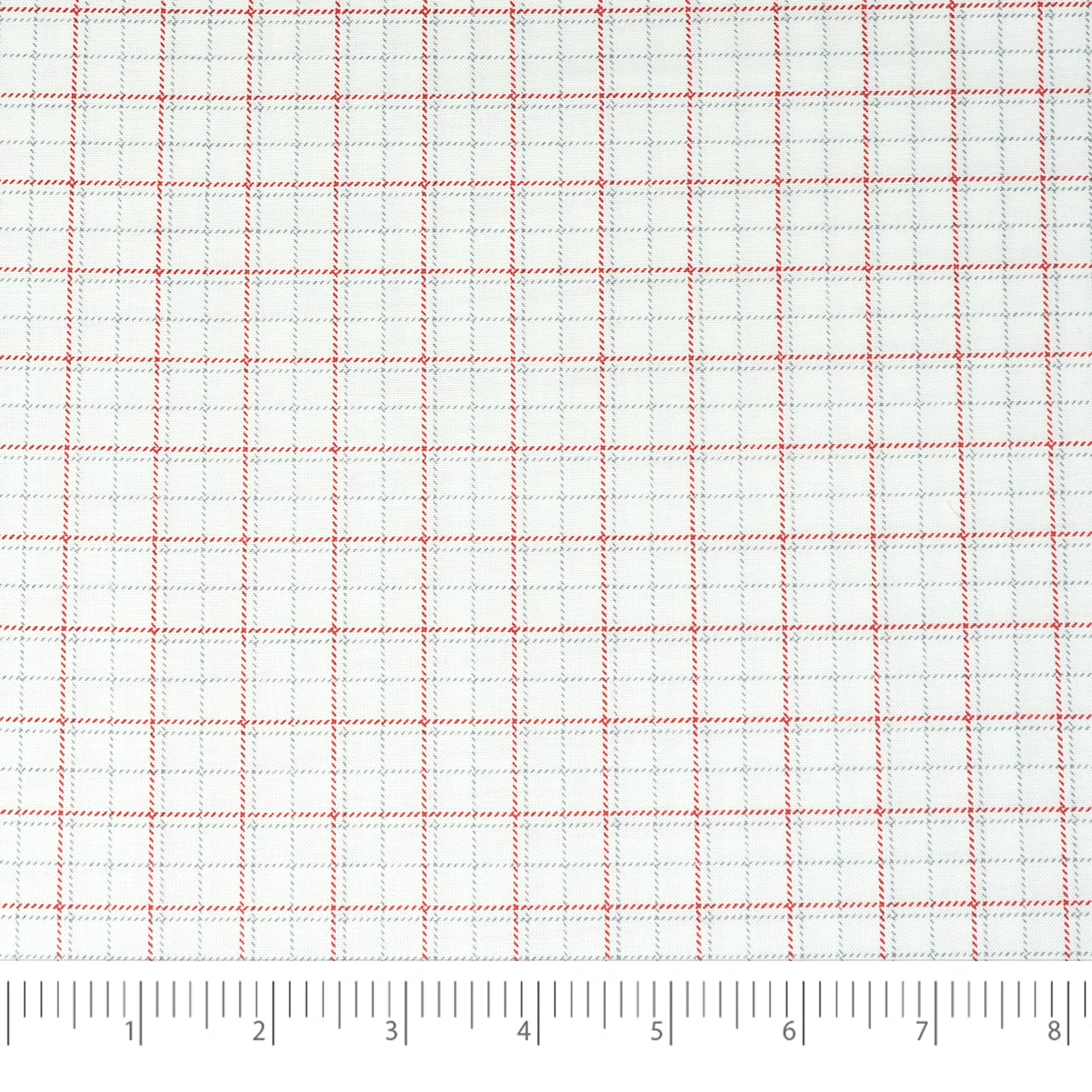 SINGER Christmas Holiday Penguins Plaid Cotton Fabric