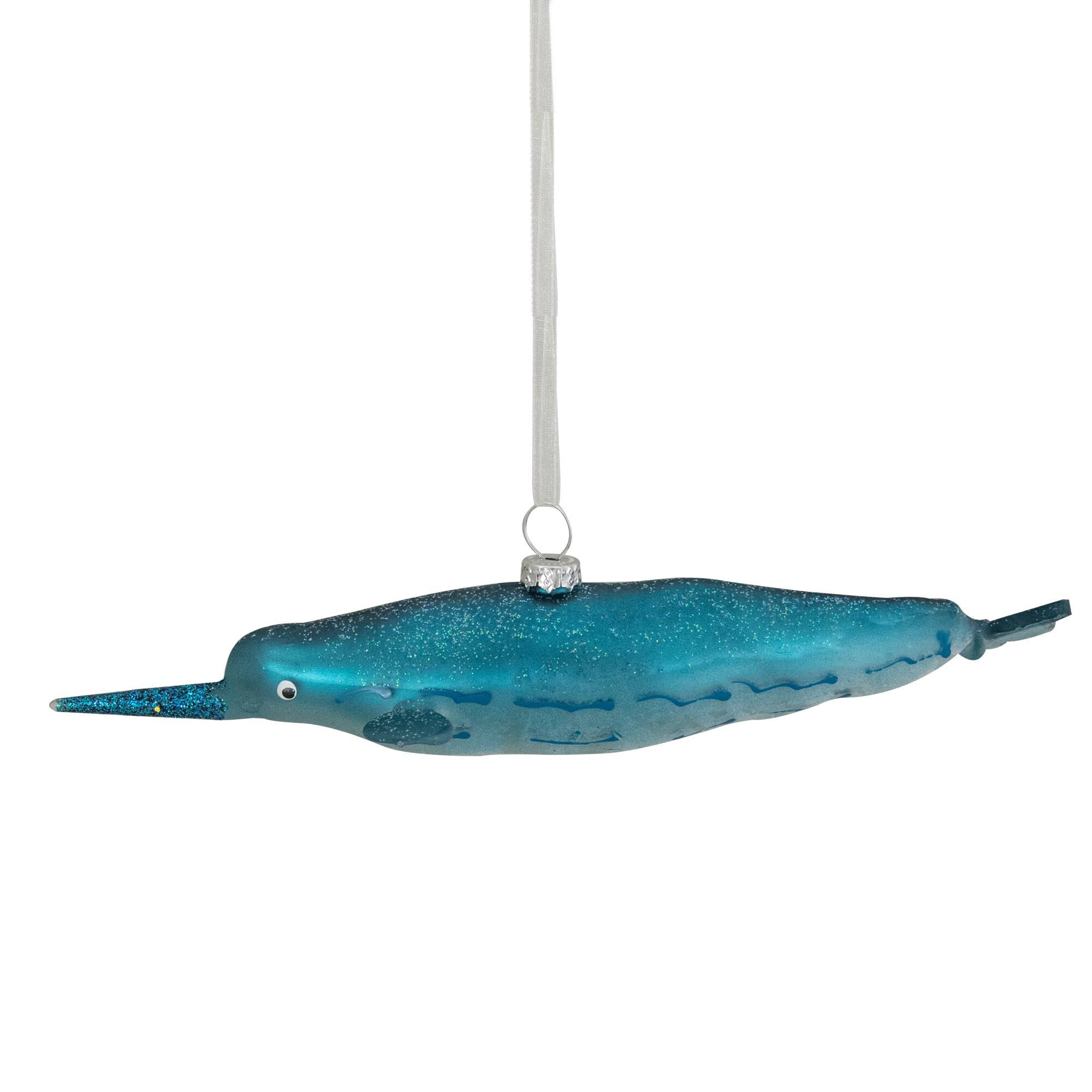 Blue Glitter Pipefish Glass Ornament By Northlight | 7.5" | Michaels®