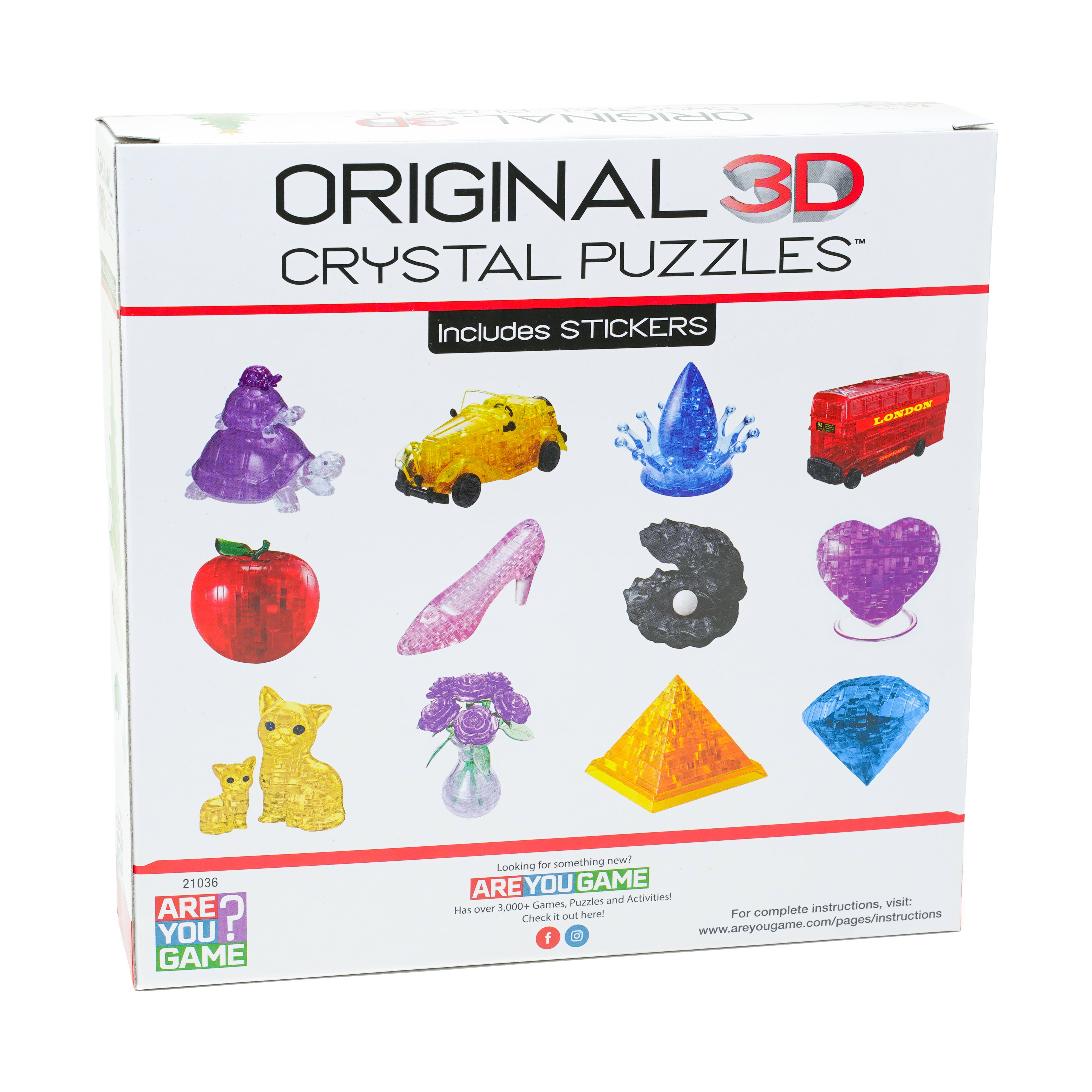 3D Crystal Puzzle - Christmas Tree: 69 Pcs