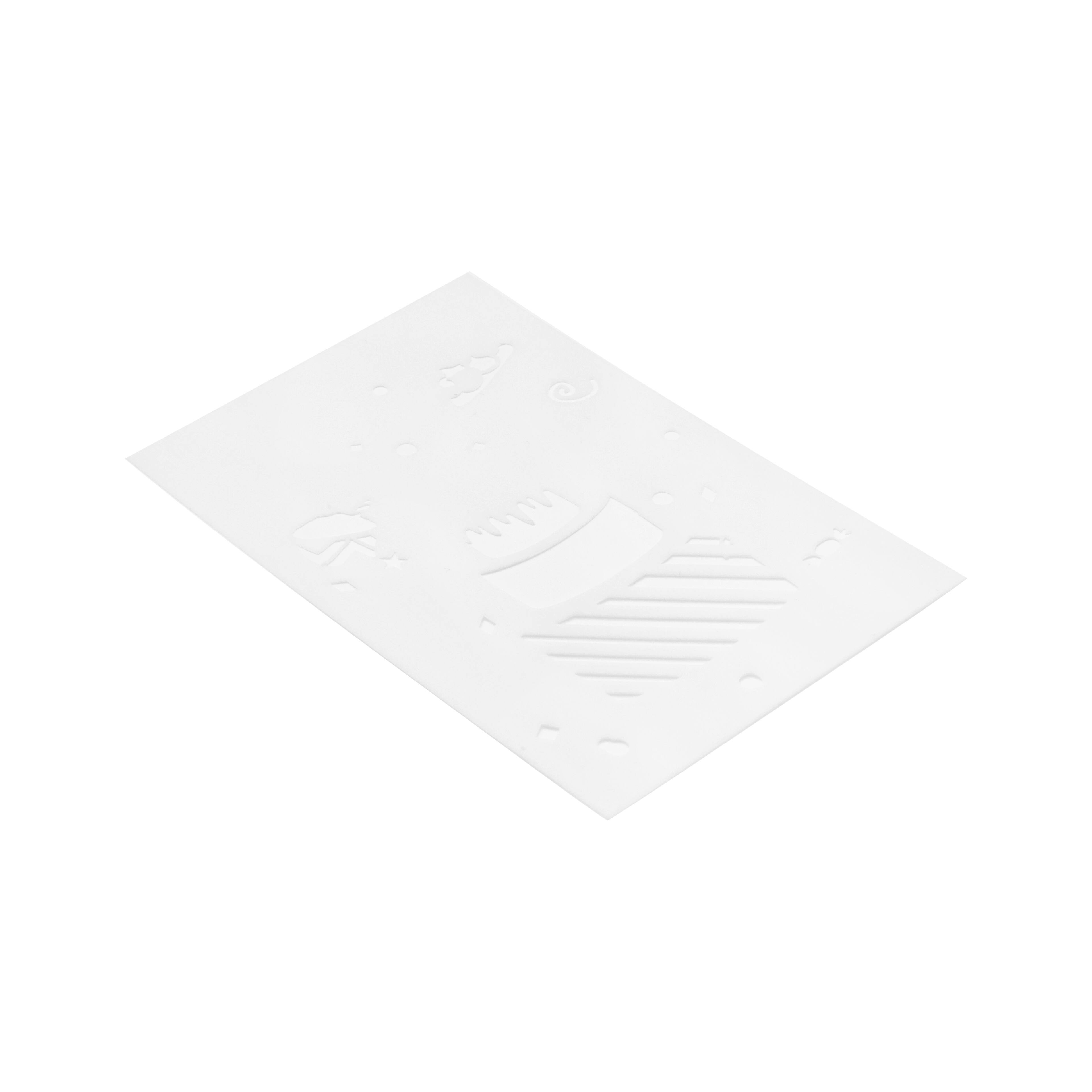 4" x 6" Birthday Cake Print Layering Stencil Set by Recollections™