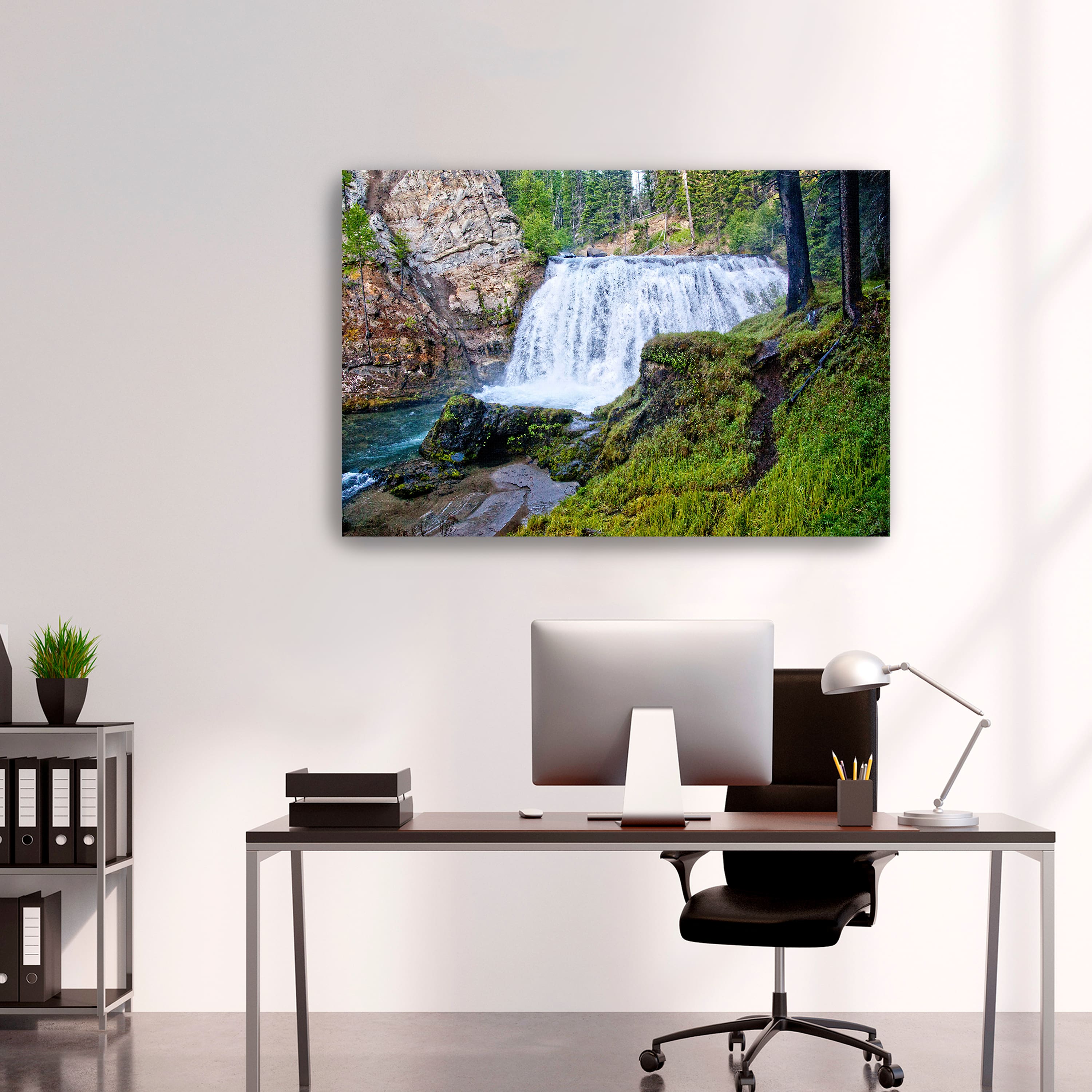 Lumaprints South Fork Falls Canvas Giclée