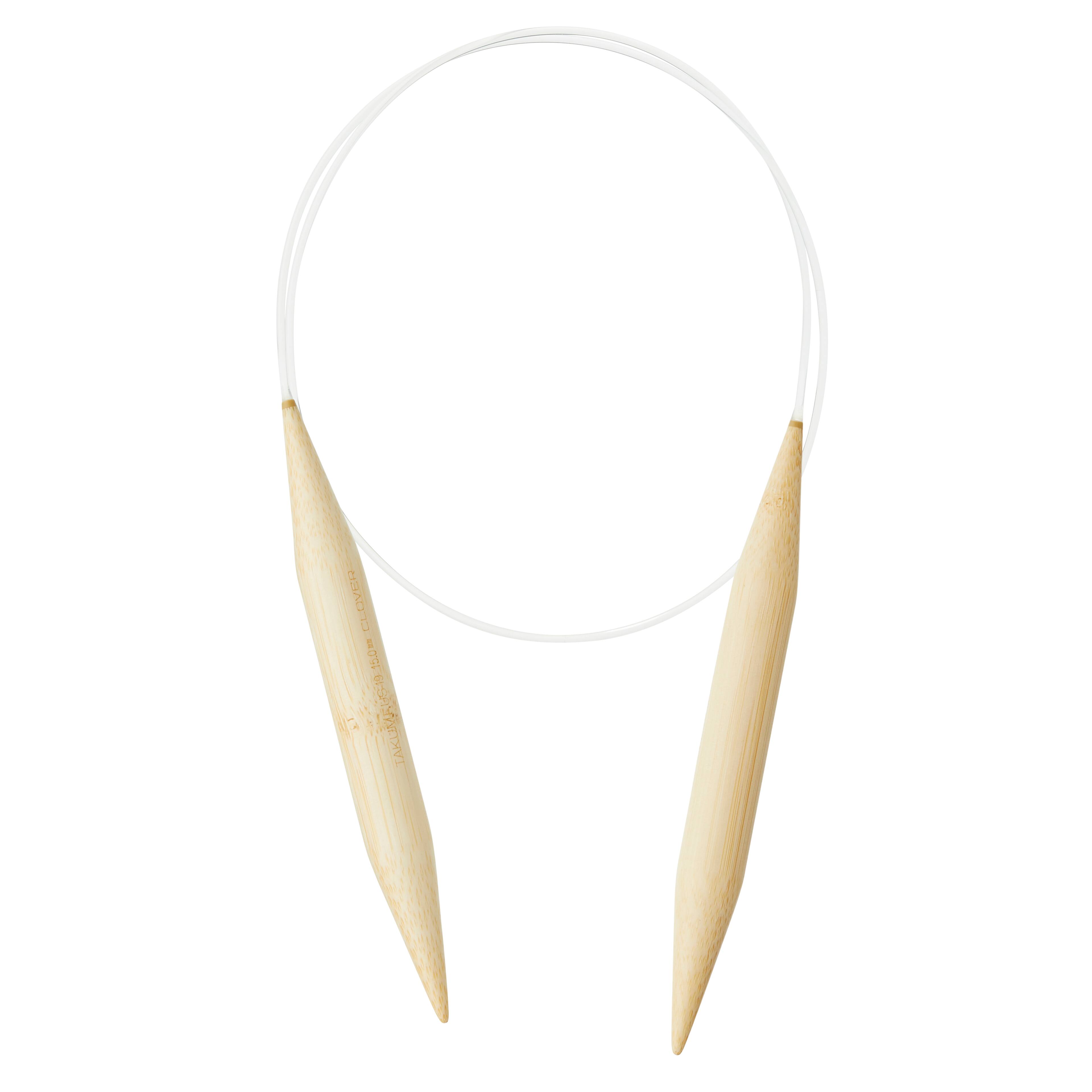 Clover Takumi® Bamboo Circular Knitting Needles, 36"