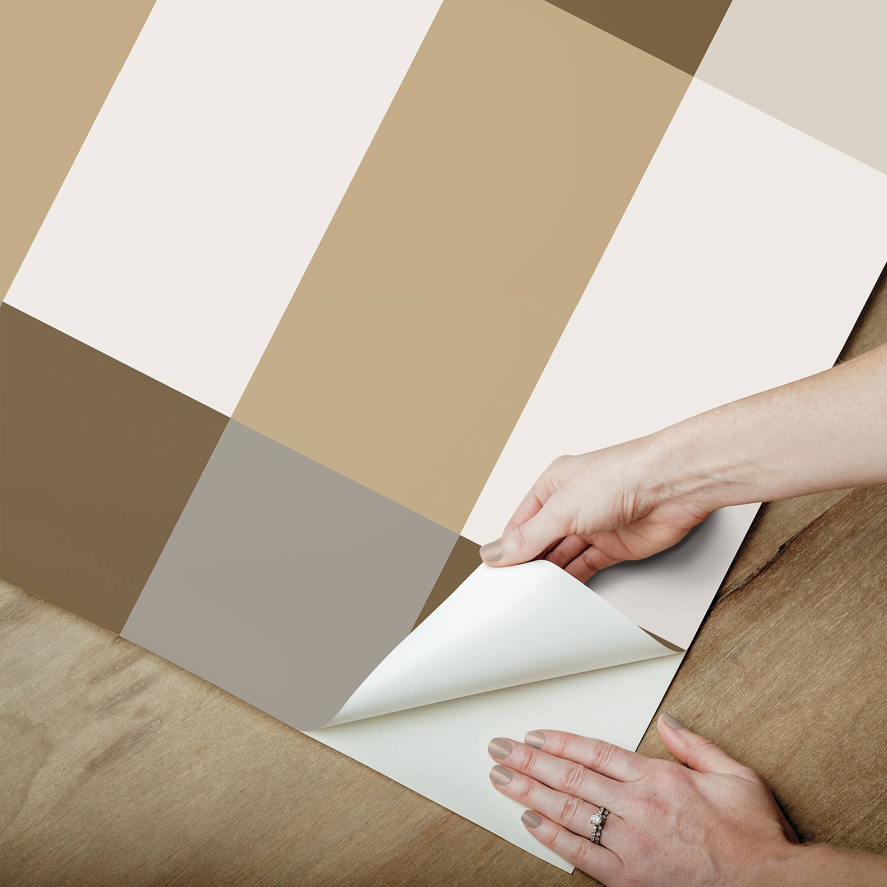 RoomMates Emily Rayna Framework Peel & Stick Wallpaper