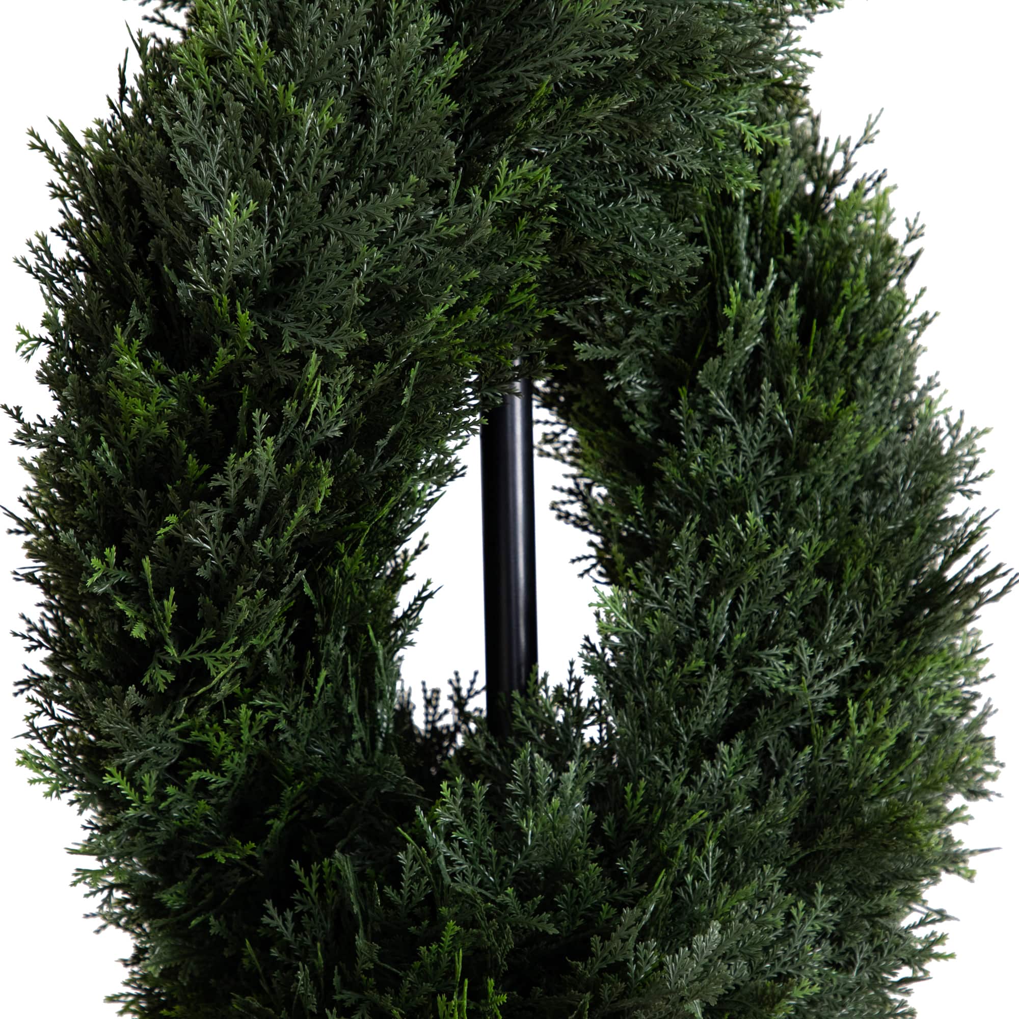 8ft. UV-Resistant Double Pond Cypress Spiral Topiary
