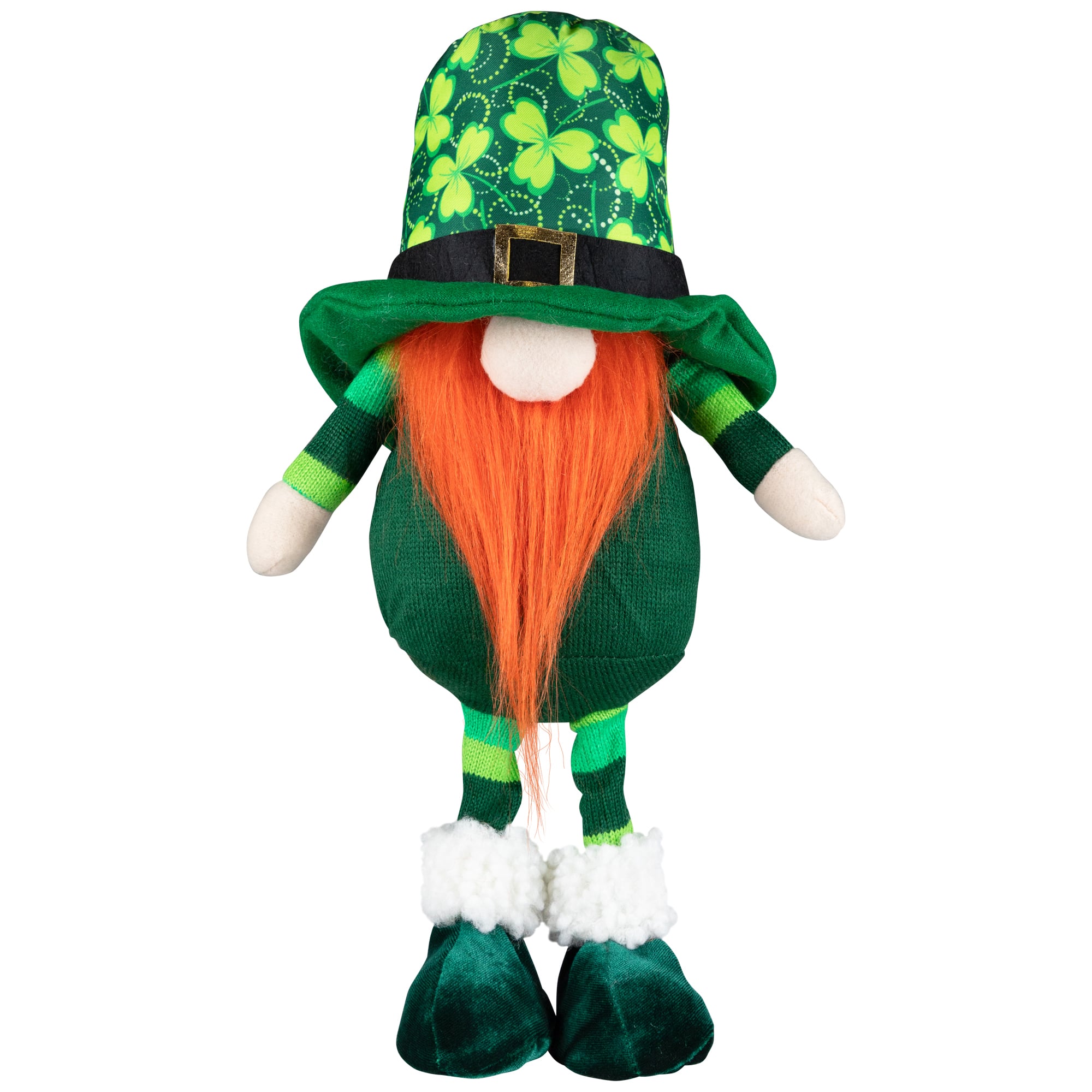 12.5" Standing Gnome Shamrock St Patrick's Day Decorative Figurine By Northlight in Black | Michaels®
