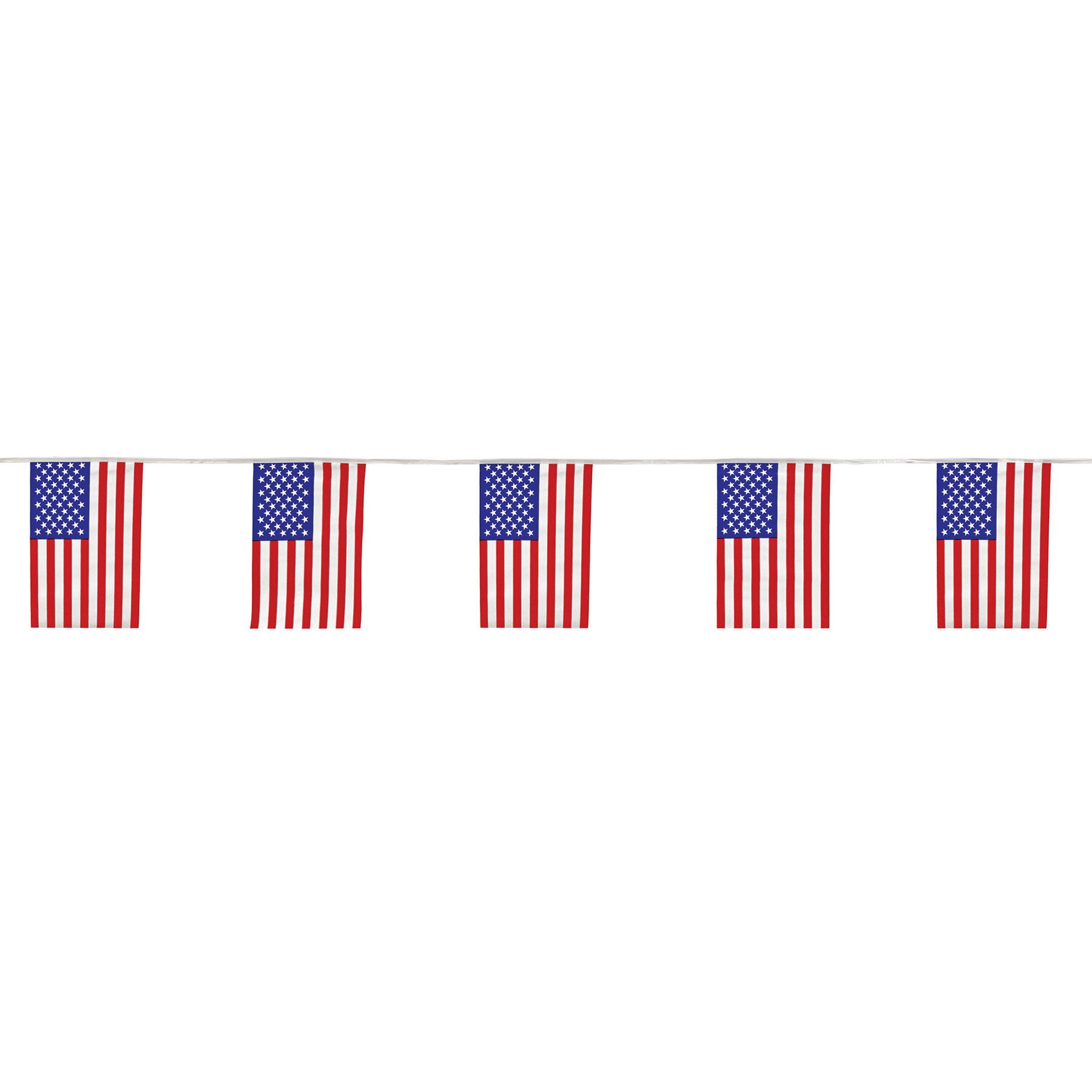 Beistle 60ft. American Flag Pennant Banner