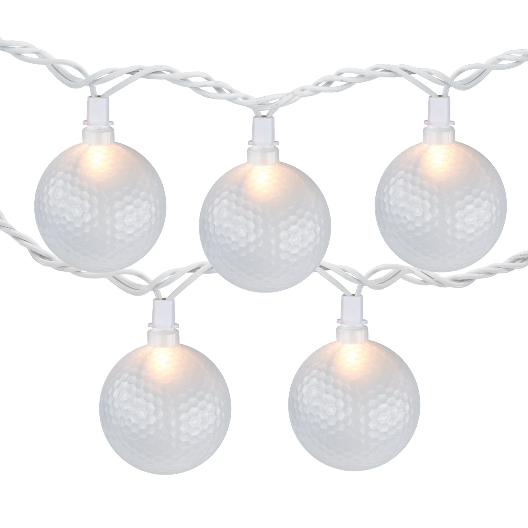 10ct. Golf Ball Patio String Lights
