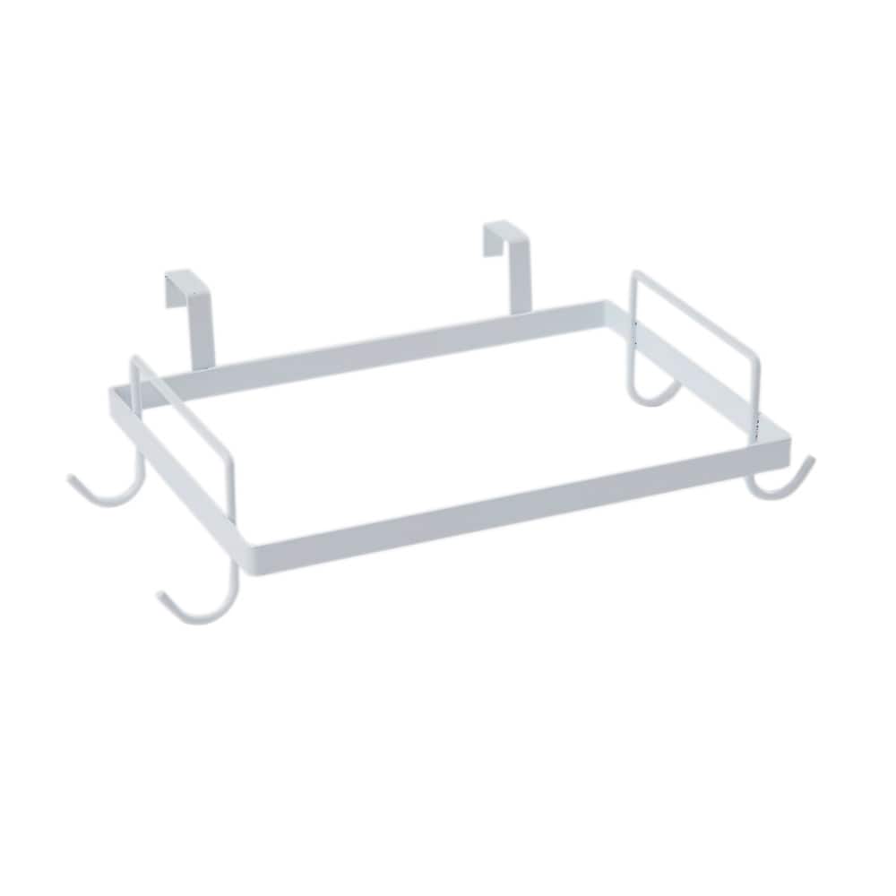 Household Essentials Metal Over the Door Trash Bag Holder