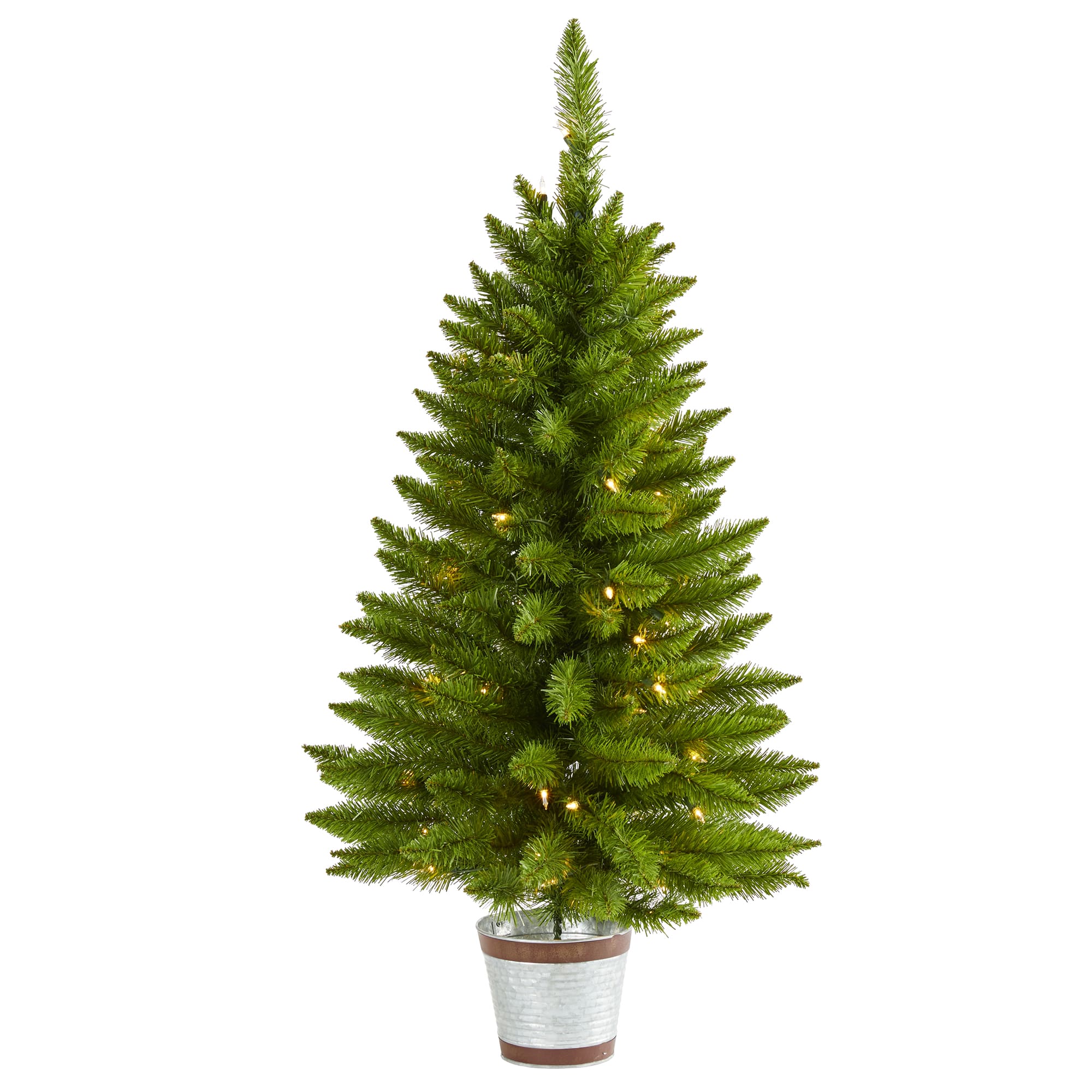 3ft. Pre-Lit Providence Pine Artificial Christmas Tree, Warm White Lights