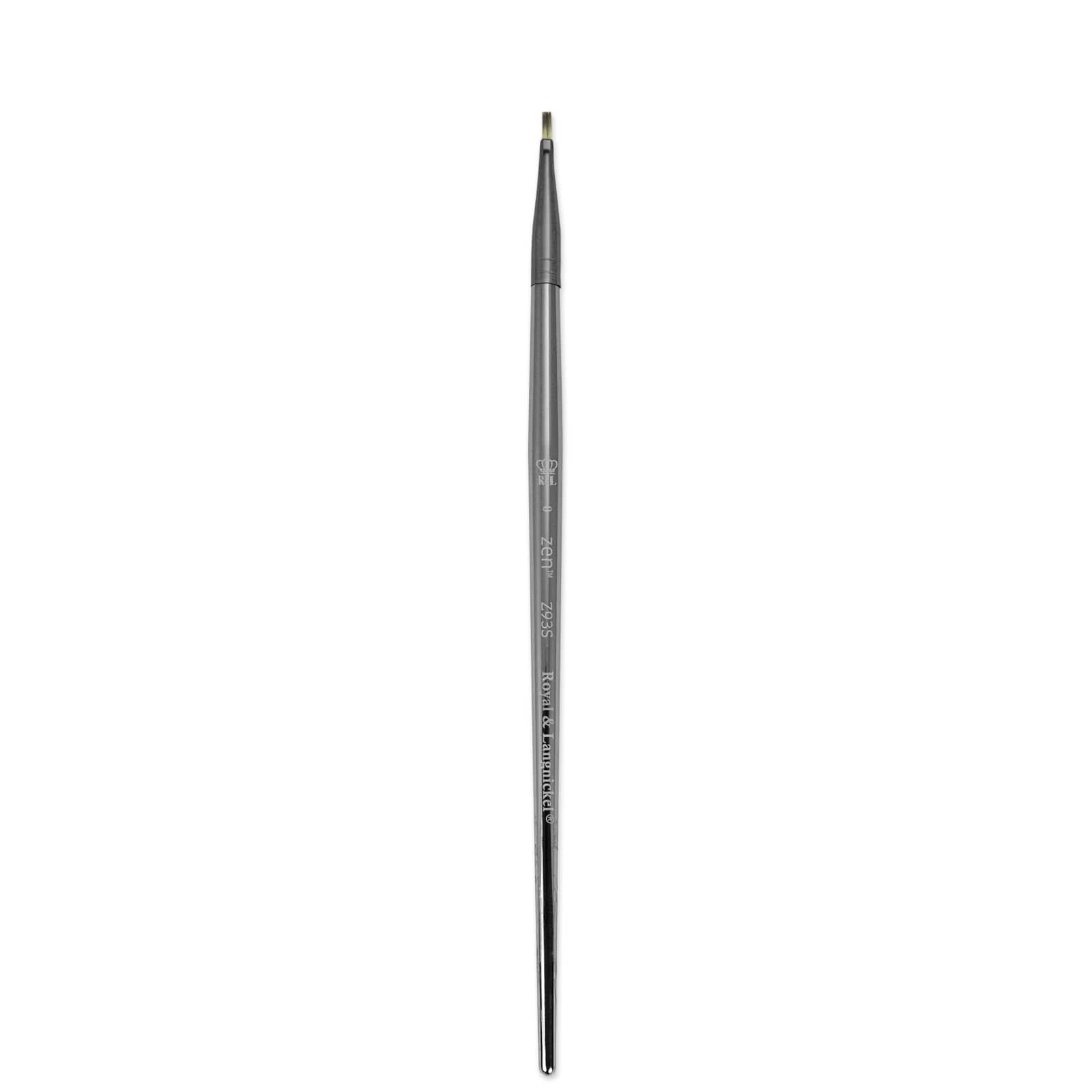 12 Pack: Zen™ Series 93 Short Handle Flat Shader Brush