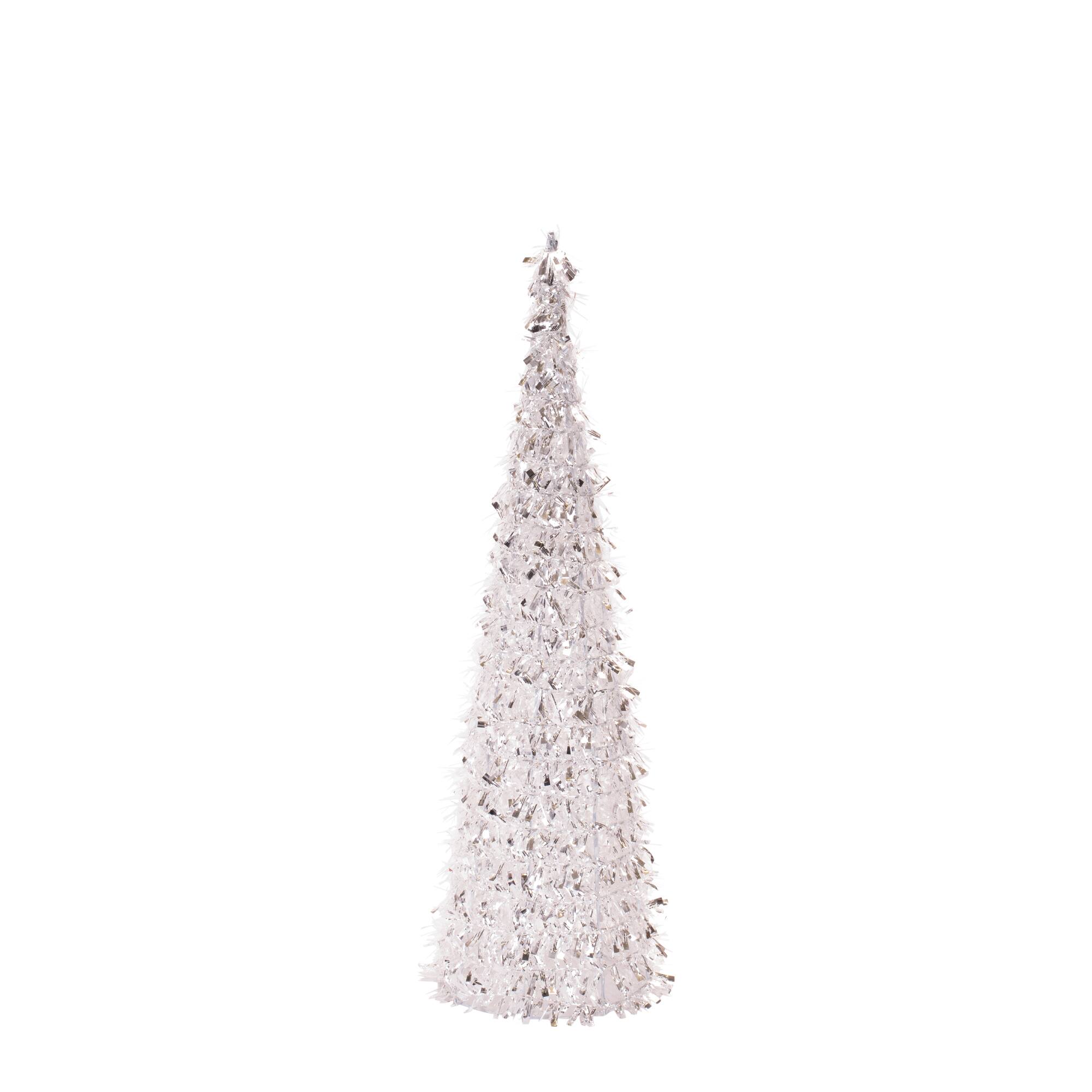 Melrose Tinsel Cone Tree Set