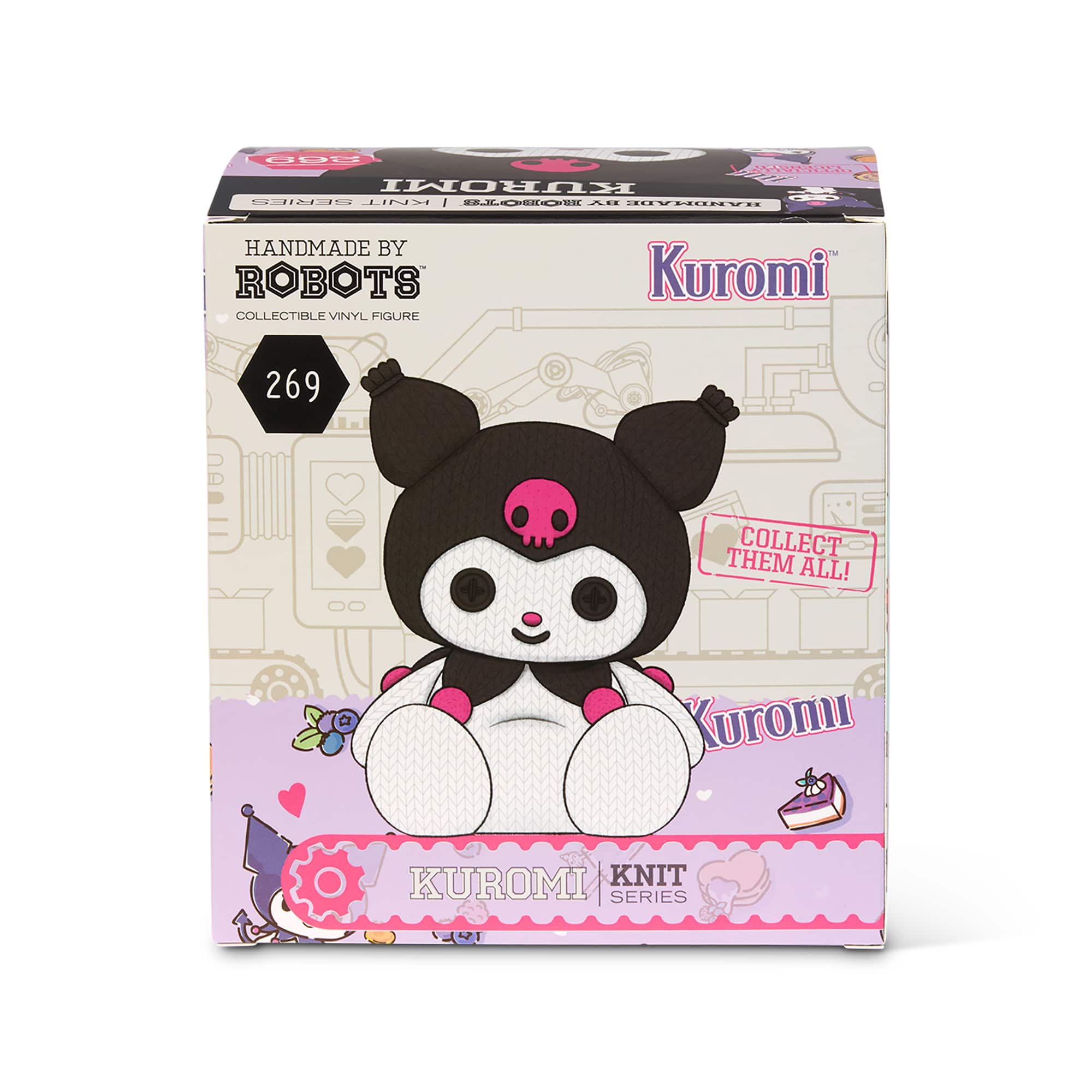 Handmade by Robots™ Hello Kitty & Friends Kuromi No.269 Collectible Vinyl Figure