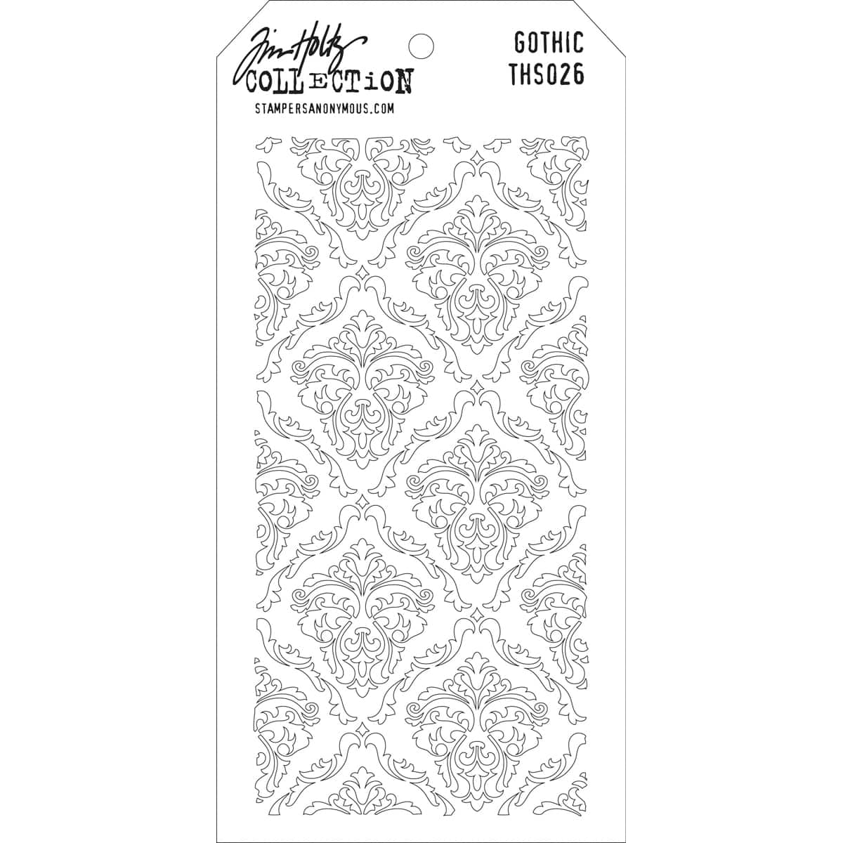 Stampers Anonymous Tim Holtz® Gothic Layering Stencil