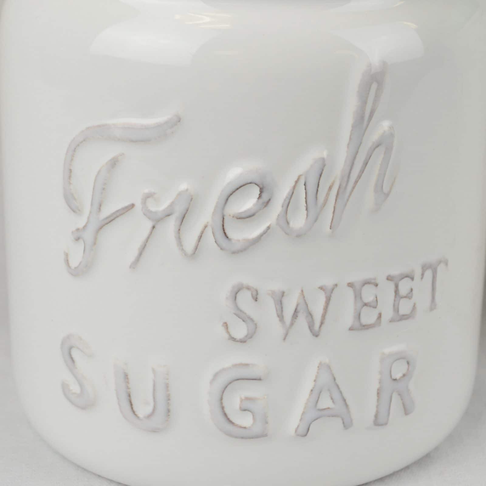 DII® 5.6" Red Ceramic Jar Canister Set, 3ct.