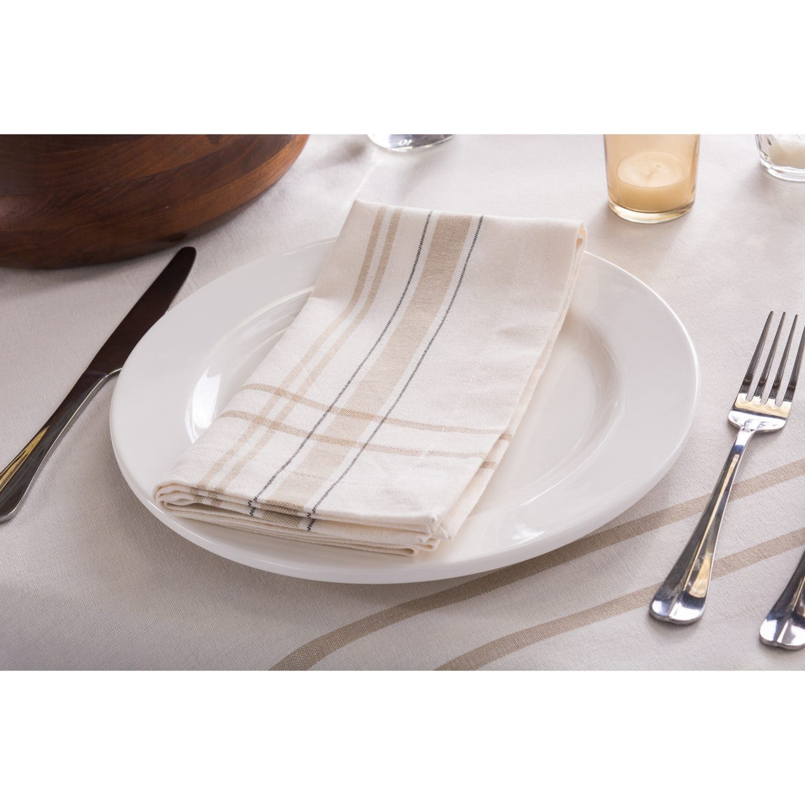 DII® French Chambray Dinner Napkins, 6ct.