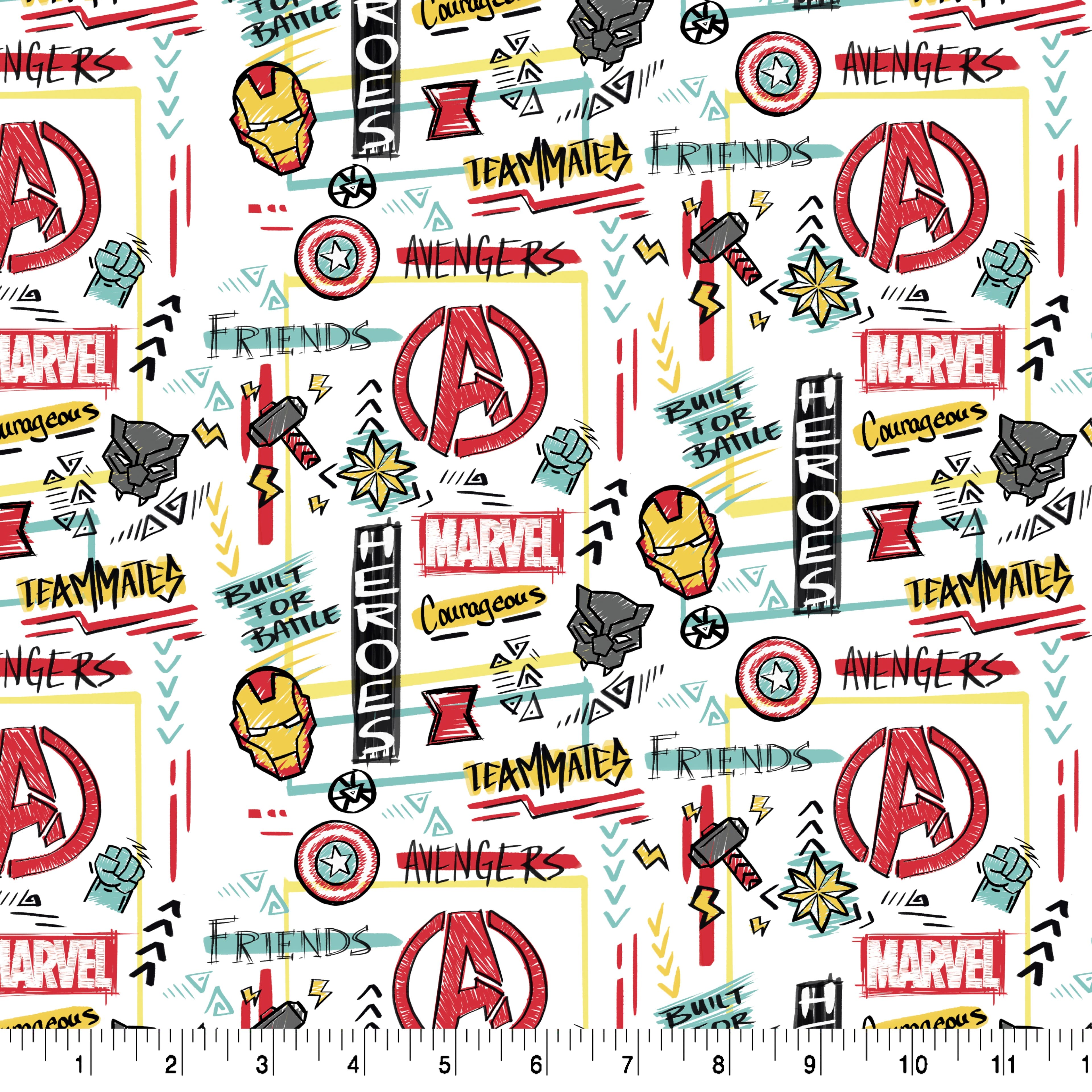 Marvel® Avengers Hero Cotton Fabric