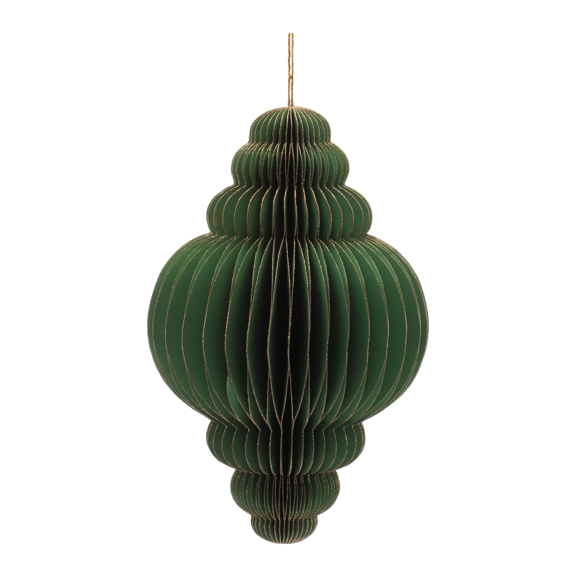 Melrose 6.25" Paper Teardrop Ornaments, 6ct.