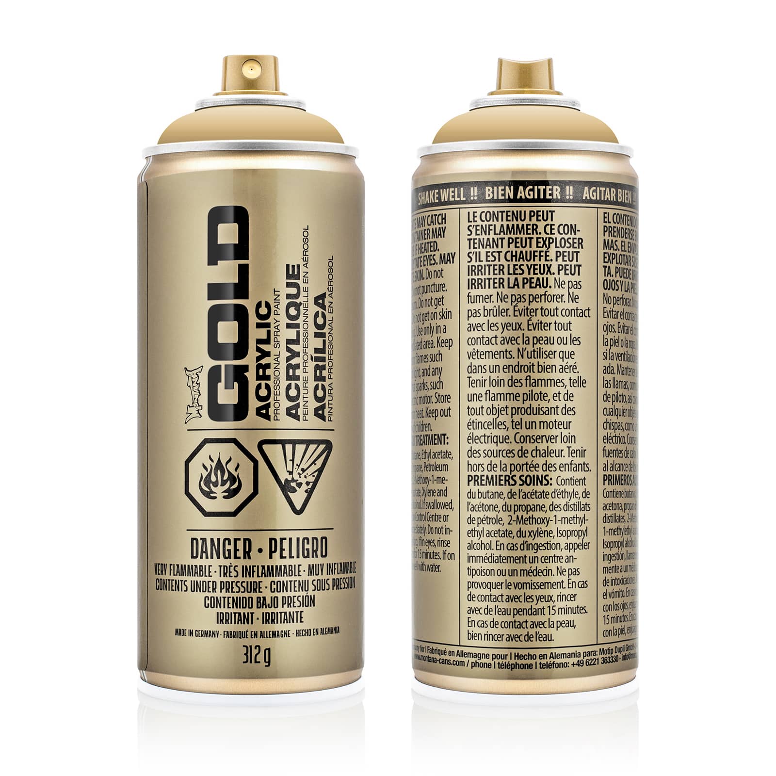 Montana™ Gold Acrylic Professional Spray Paint