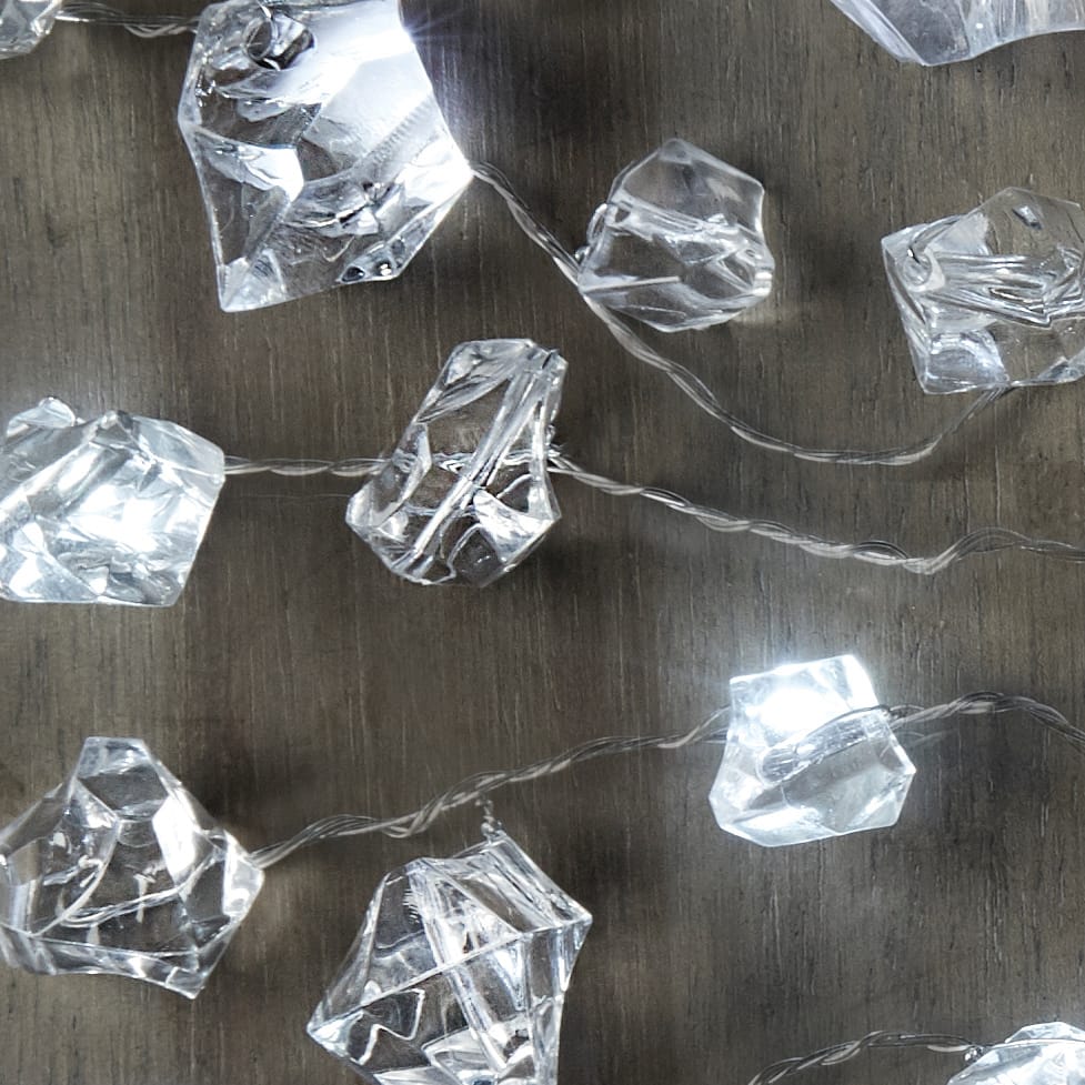 40ct. Cool White LED Ice Chips String Lights by Ashland®