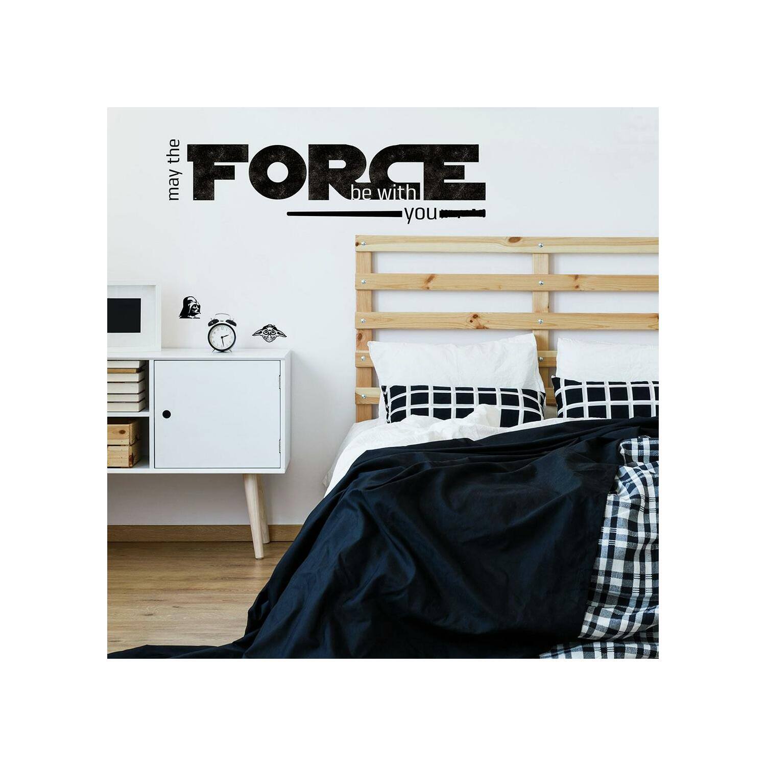 RoomMates Star Wars Classic May The Force Peel & Stick Decals