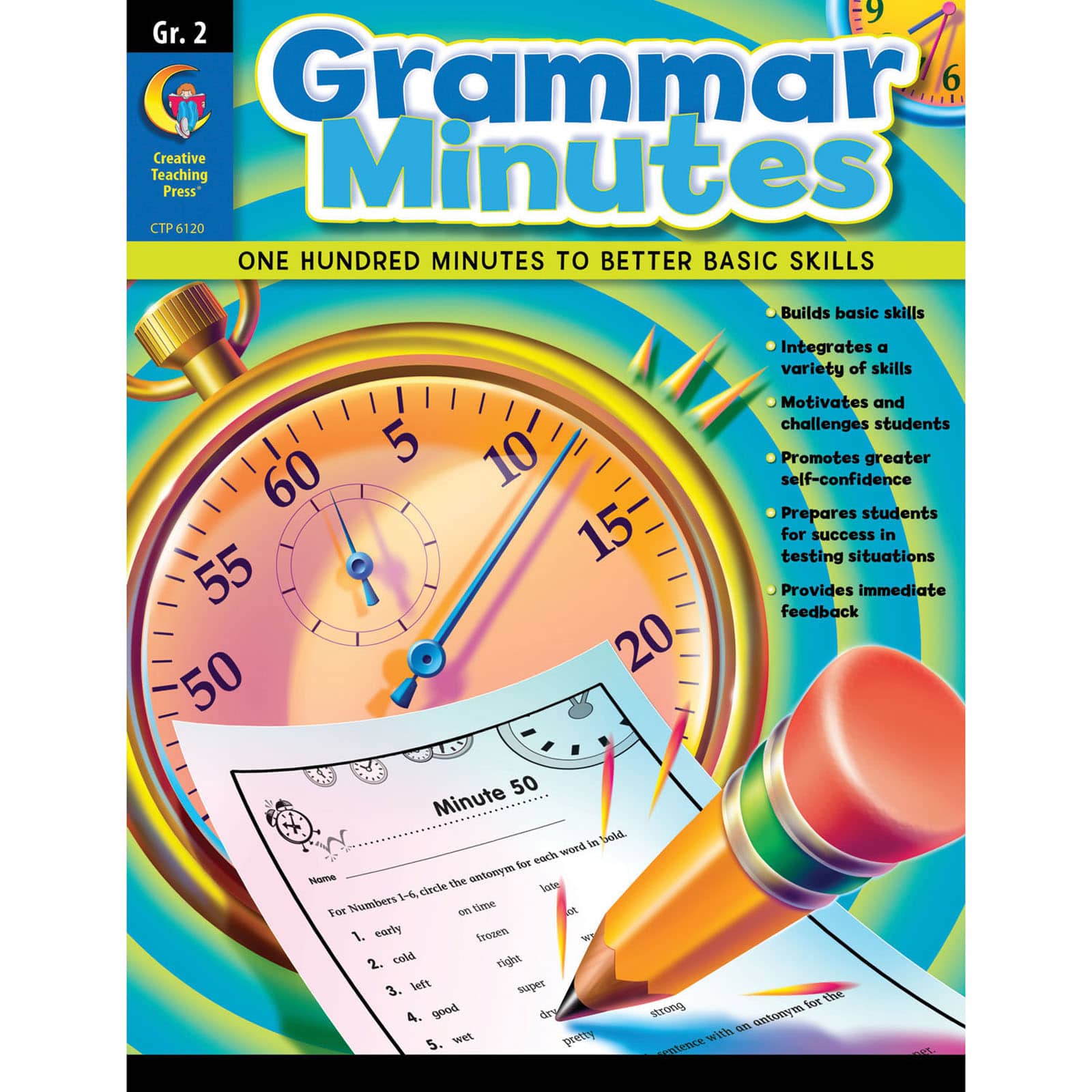 Grammar Minutes Book, Grade 2 By Creative Teaching Press | 8.4" x 0.3" x 10.7" | Michaels®