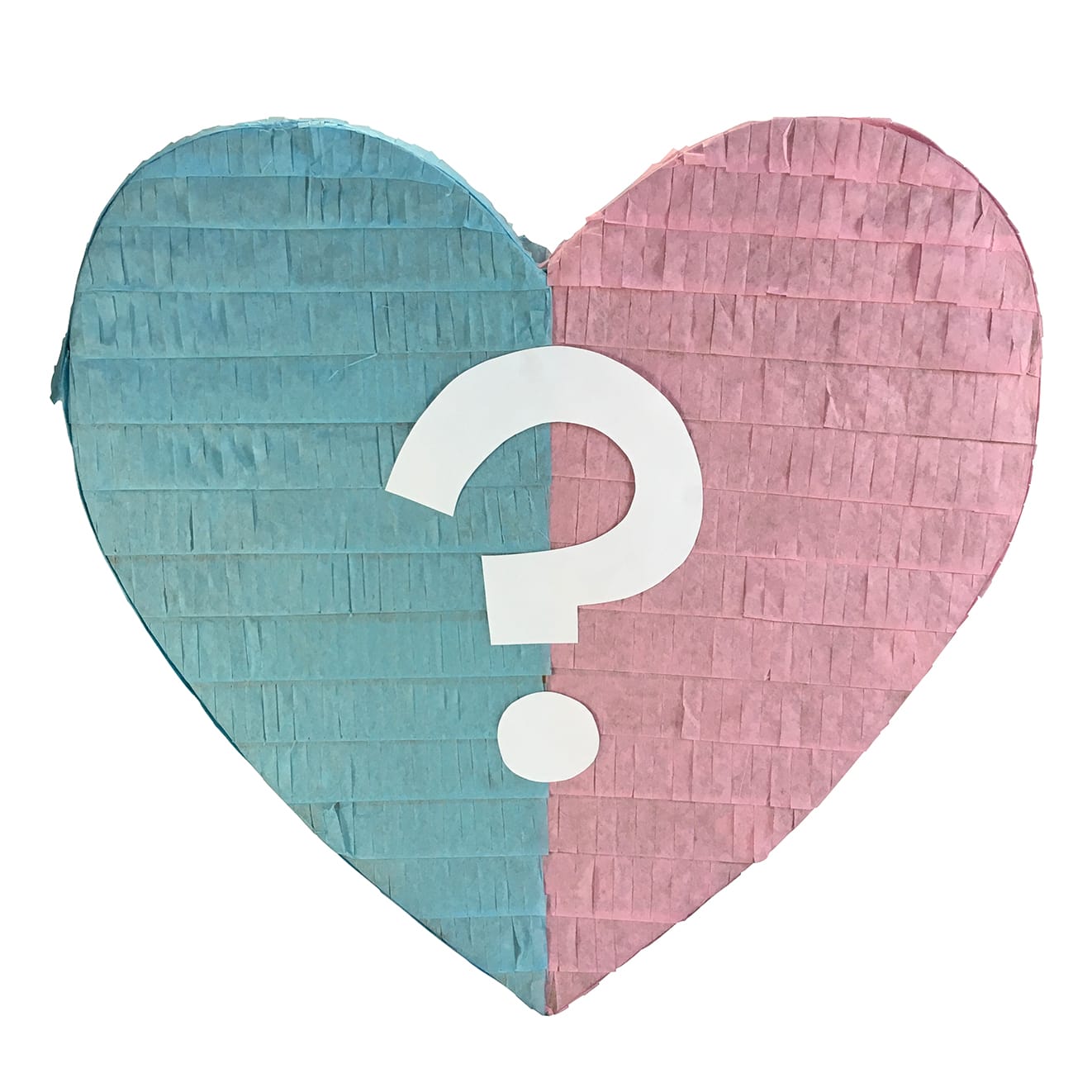 17.5" Gender Reveal Heart Piñata