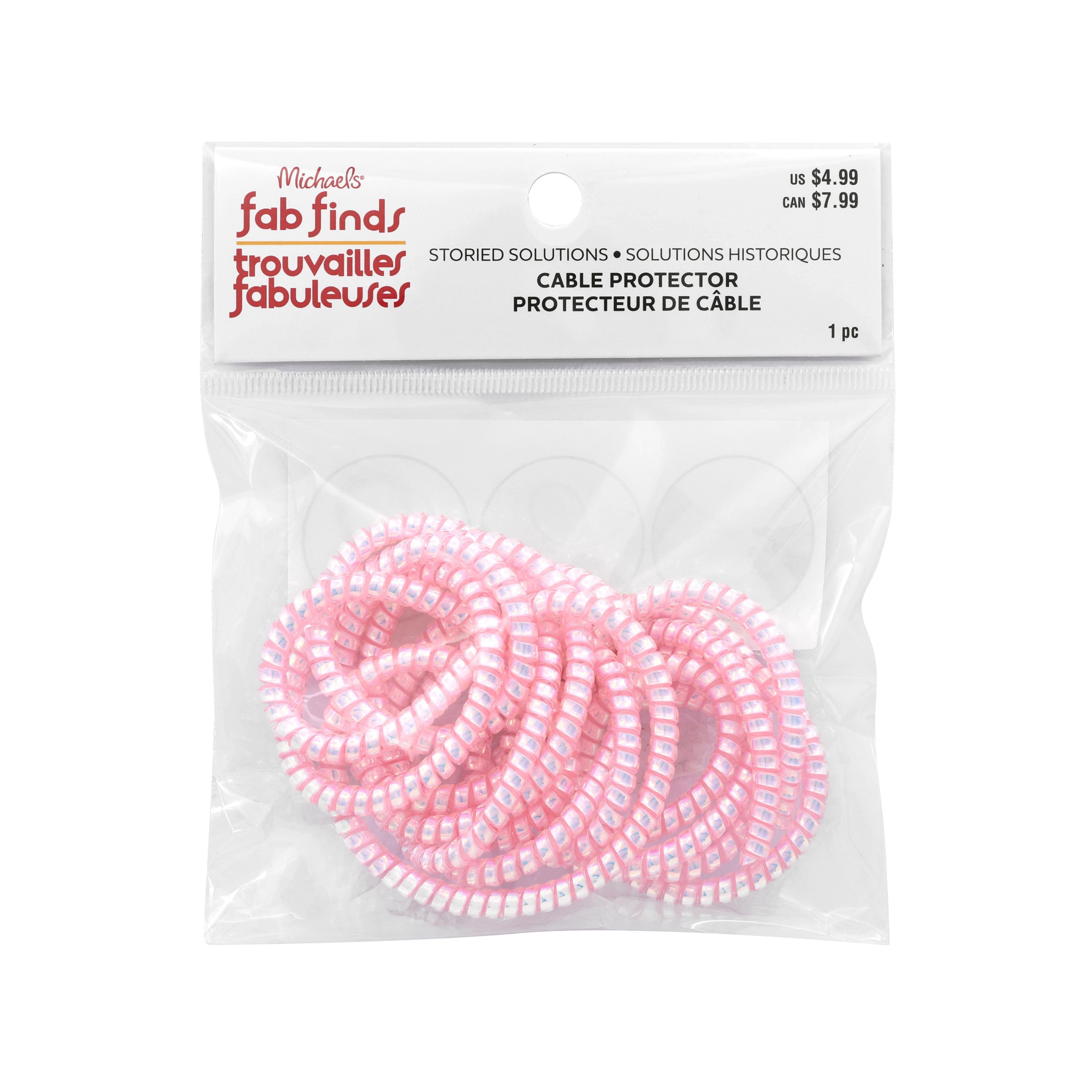 55" Pink Cable Protector by Fab Finds