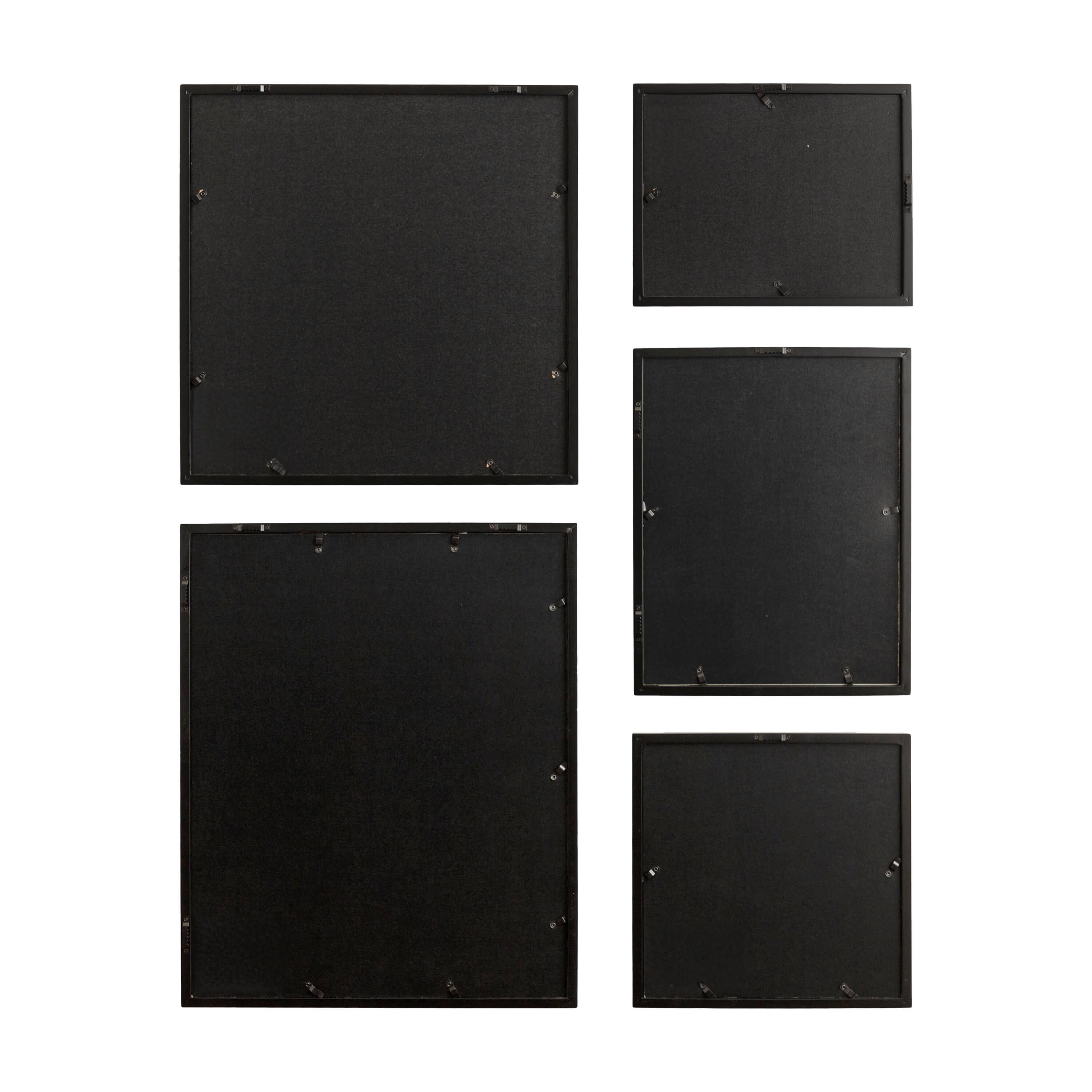 Kate and Laurel Gallery MDF Wall Matted Frame Set