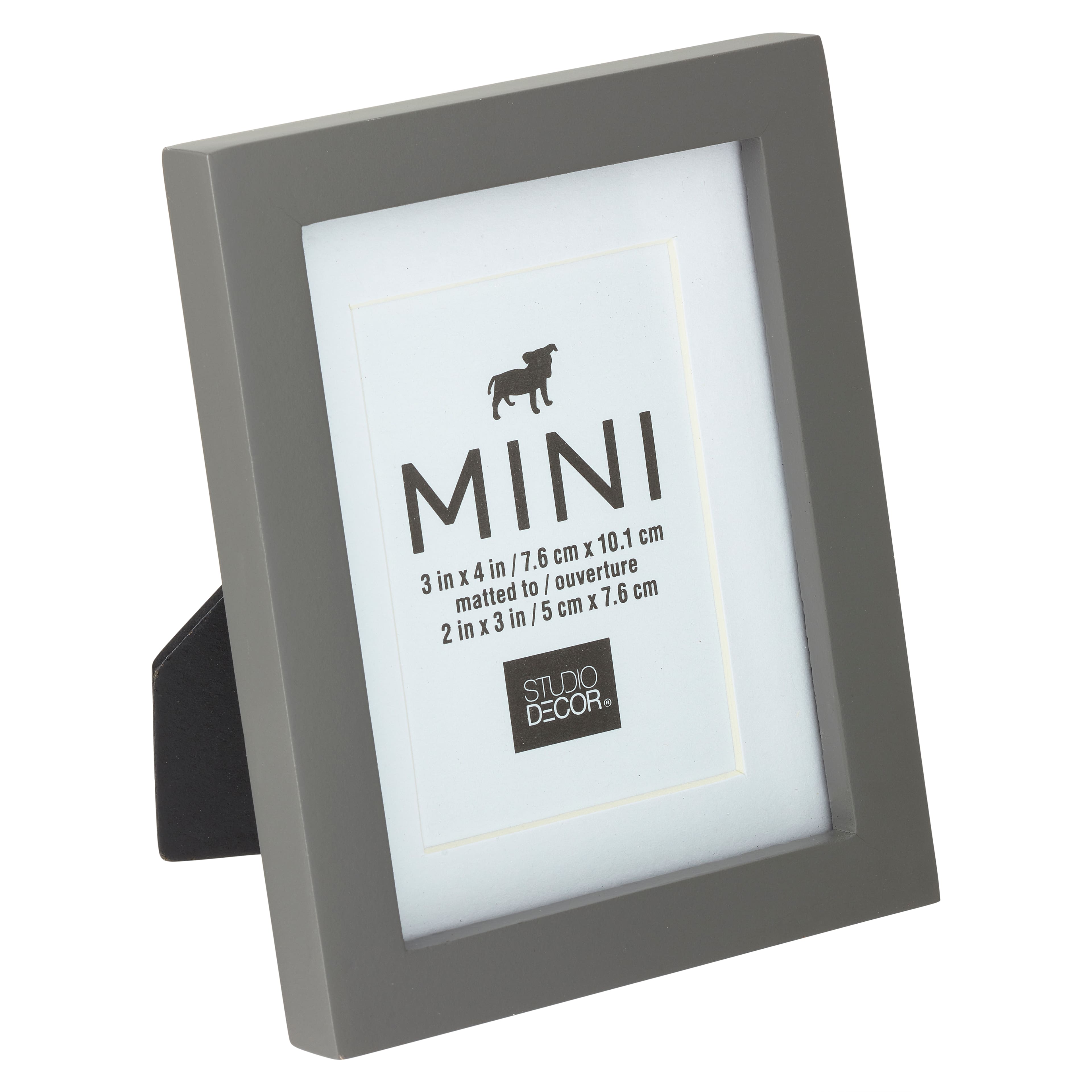 24 Pack: 2" x 3" Mini Frame with Mat by Studio Décor®