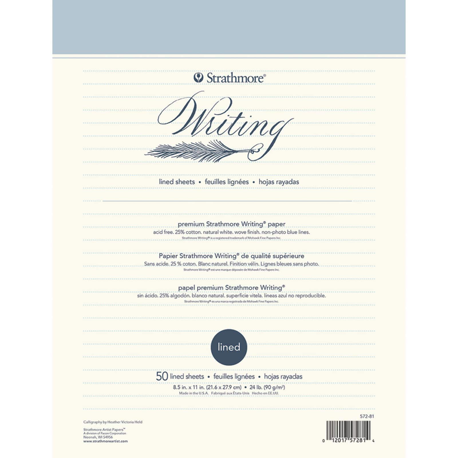 Strathmore® Lined Writing Paper Pad
