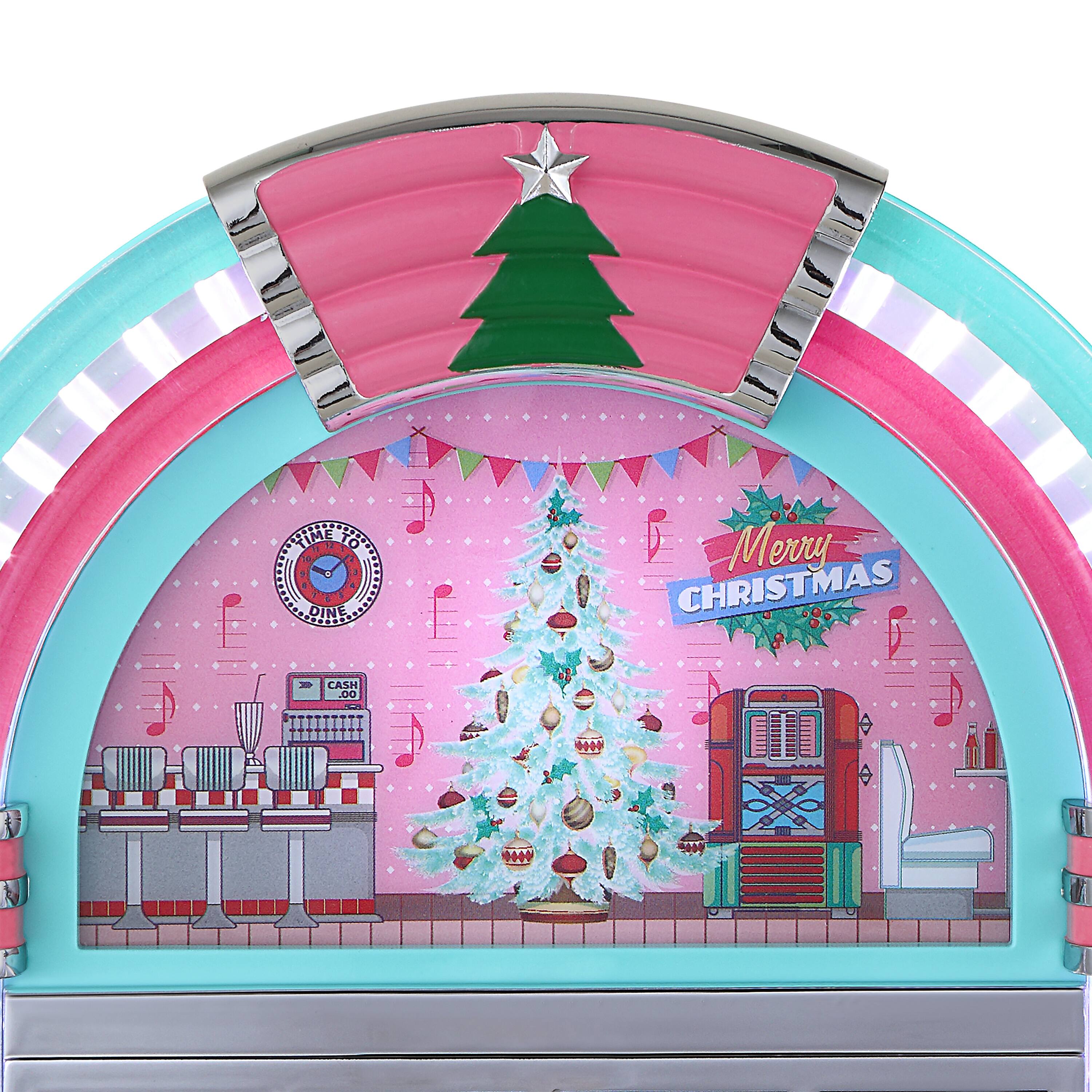 9" Teal Retro Jukebox