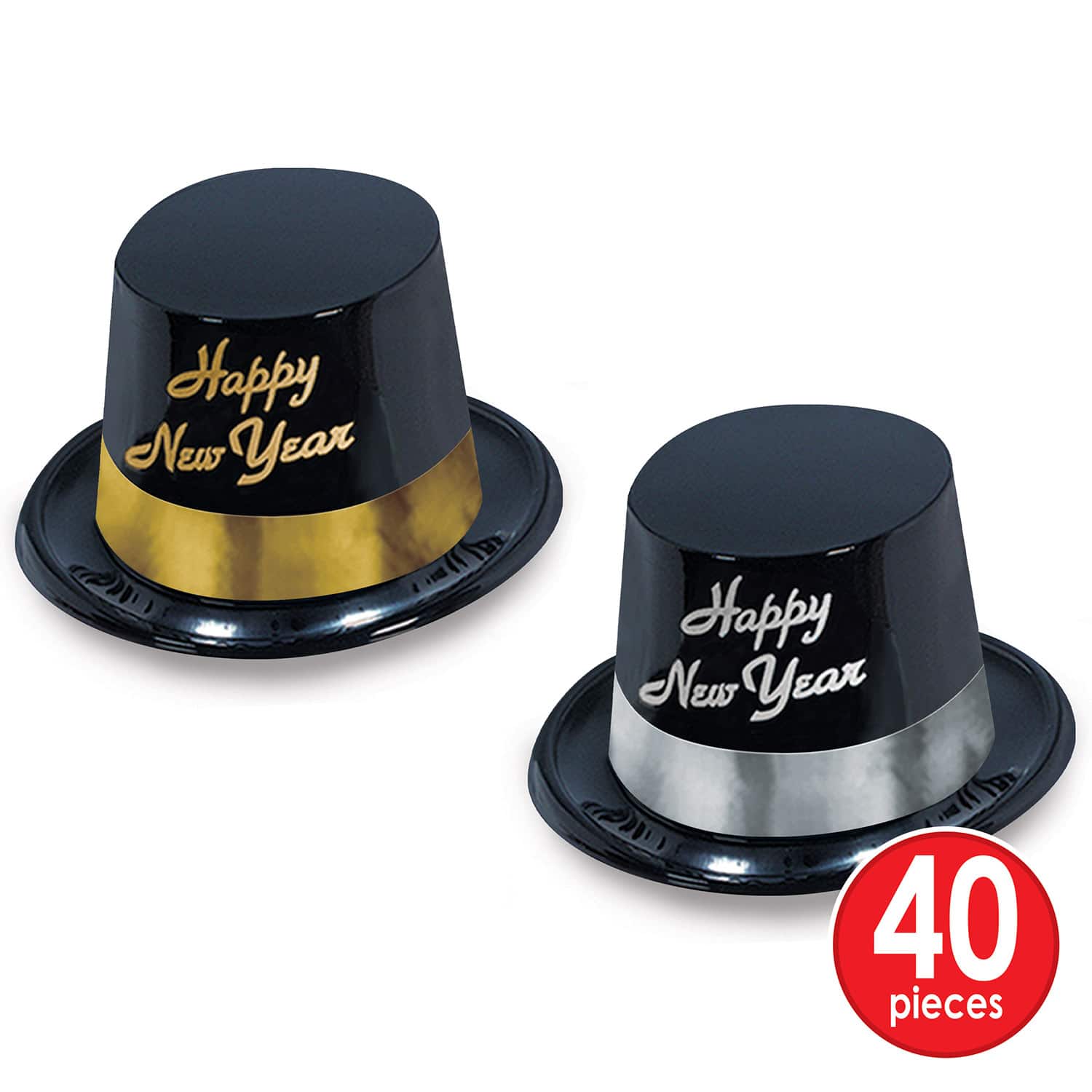 Beistle Silver & Gold New Year Super Deluxe Accessory Kit