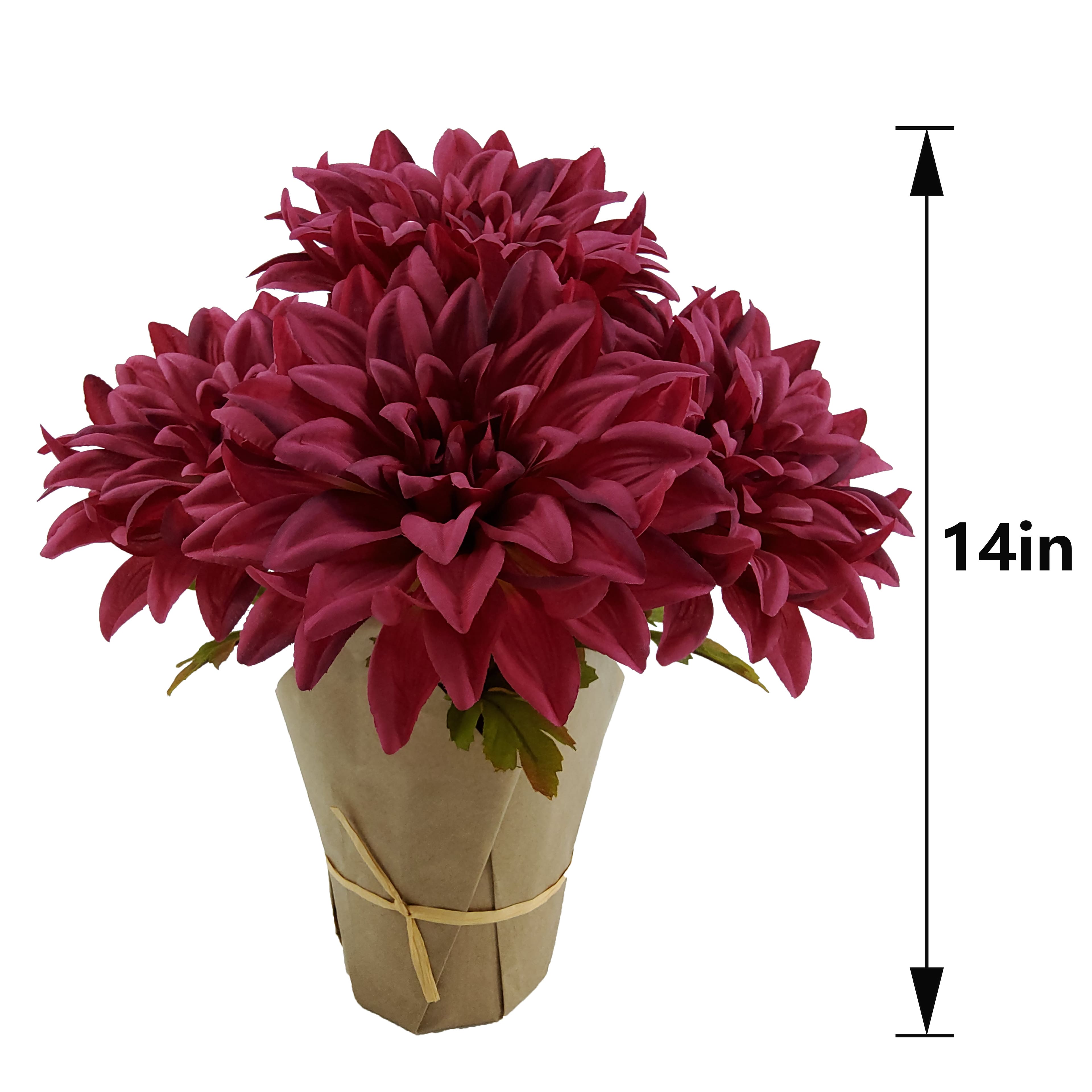 14" Potted Dahlia by Ashland