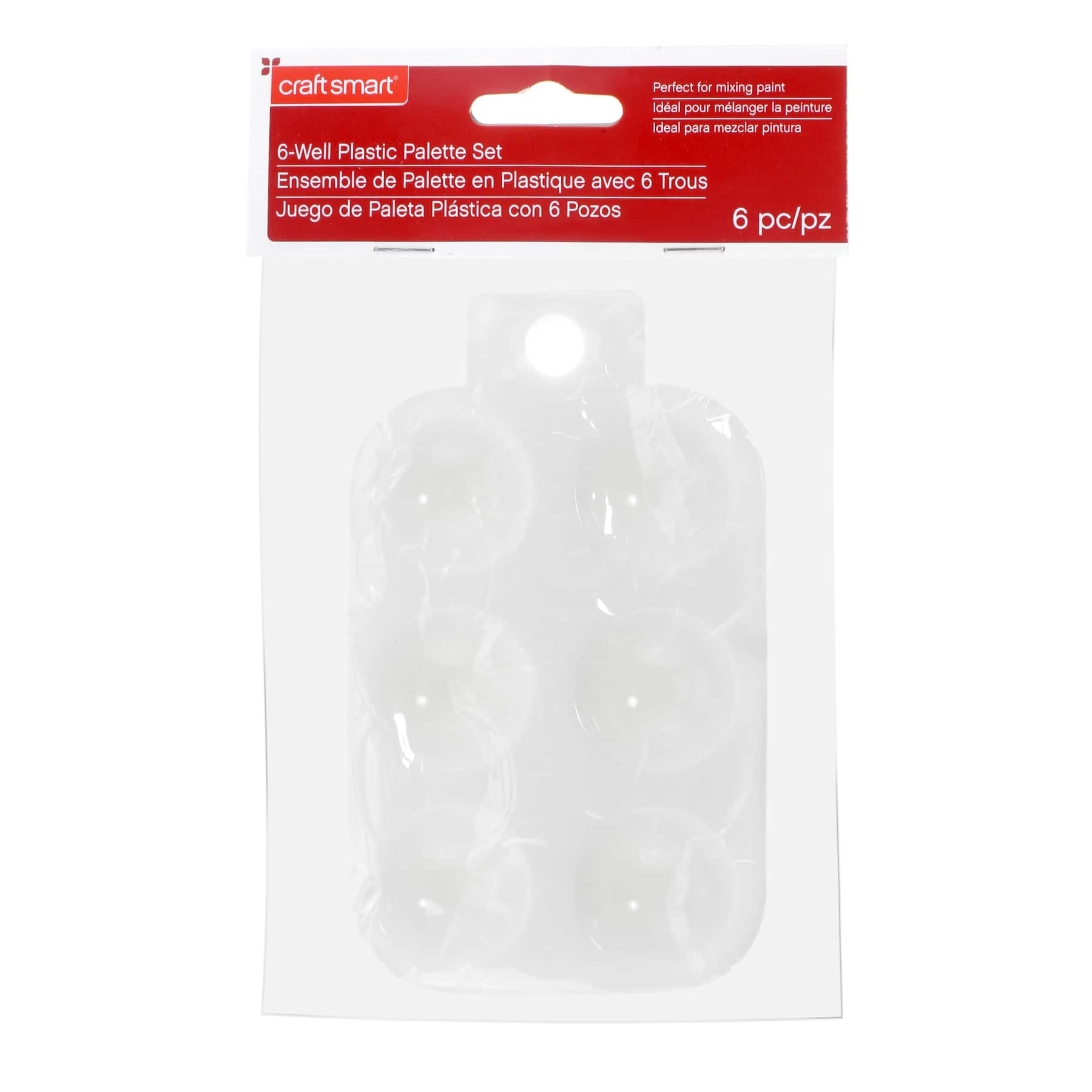 6-Well Plastic Palette by Craft Smart™