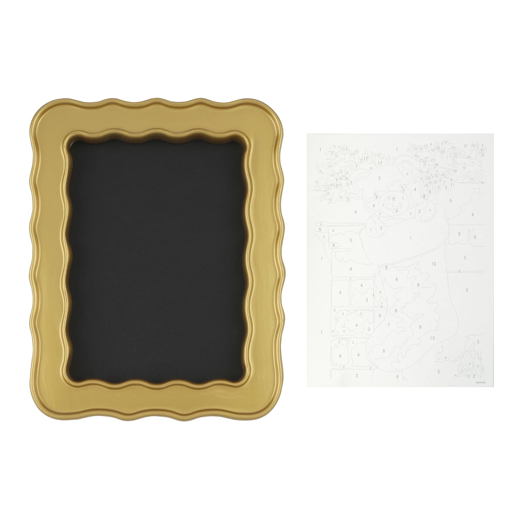 Christmas Stocking Paint-by-Number Framed Mini Kit by Artist's Loft®