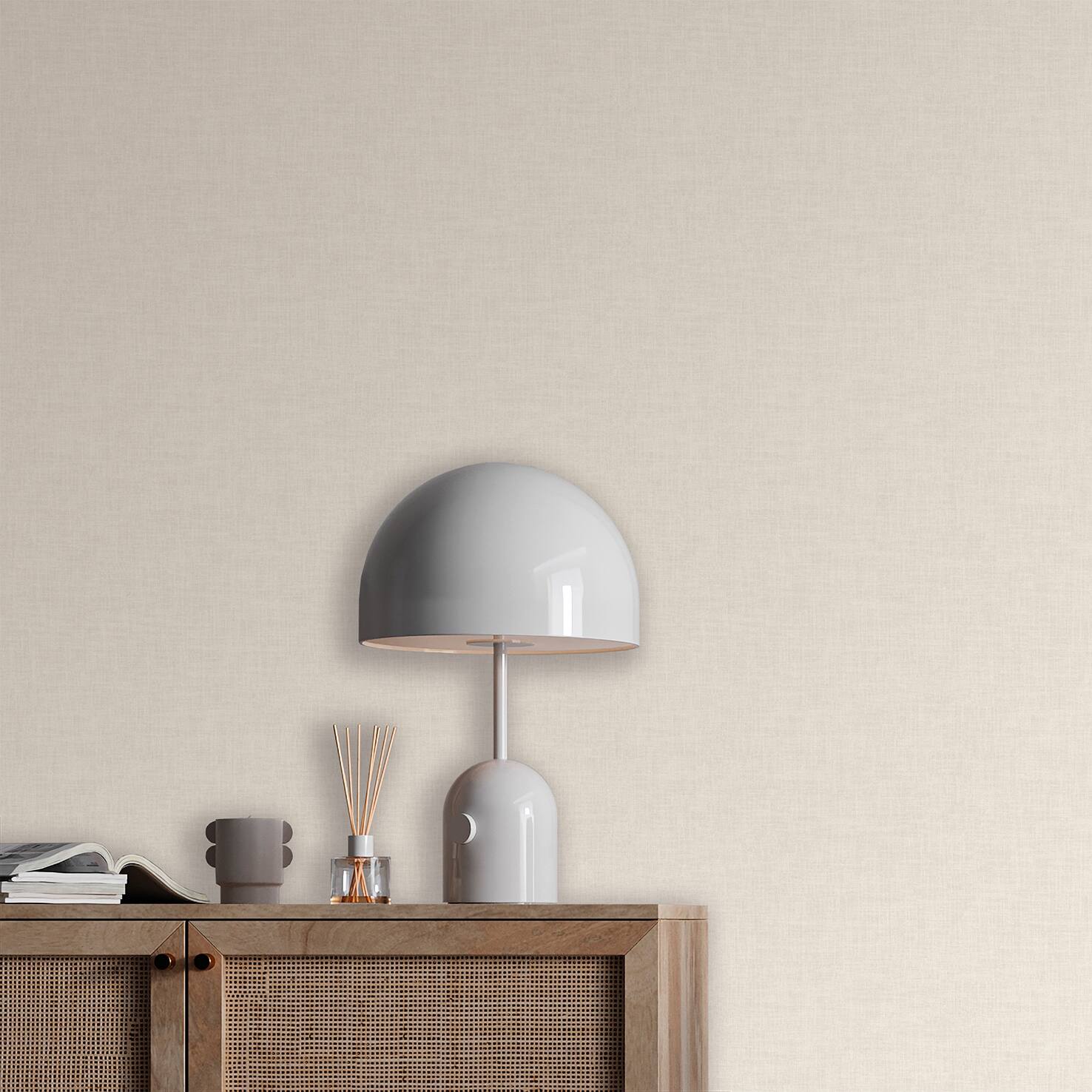 Designs Direct Antibes Linen Weave Texture Wallpaper