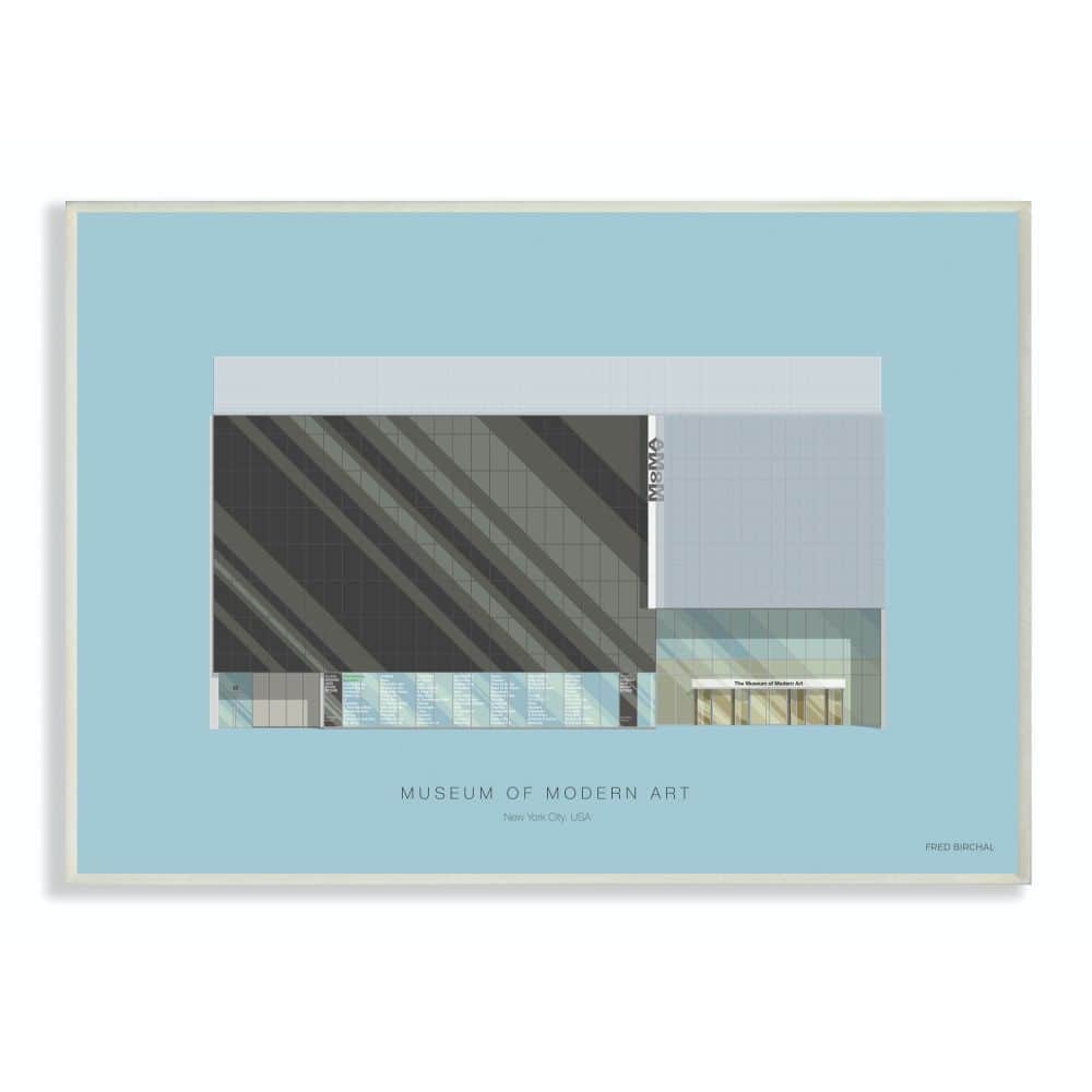 Stupell Industries Museum of Modern Art Wall Plaque