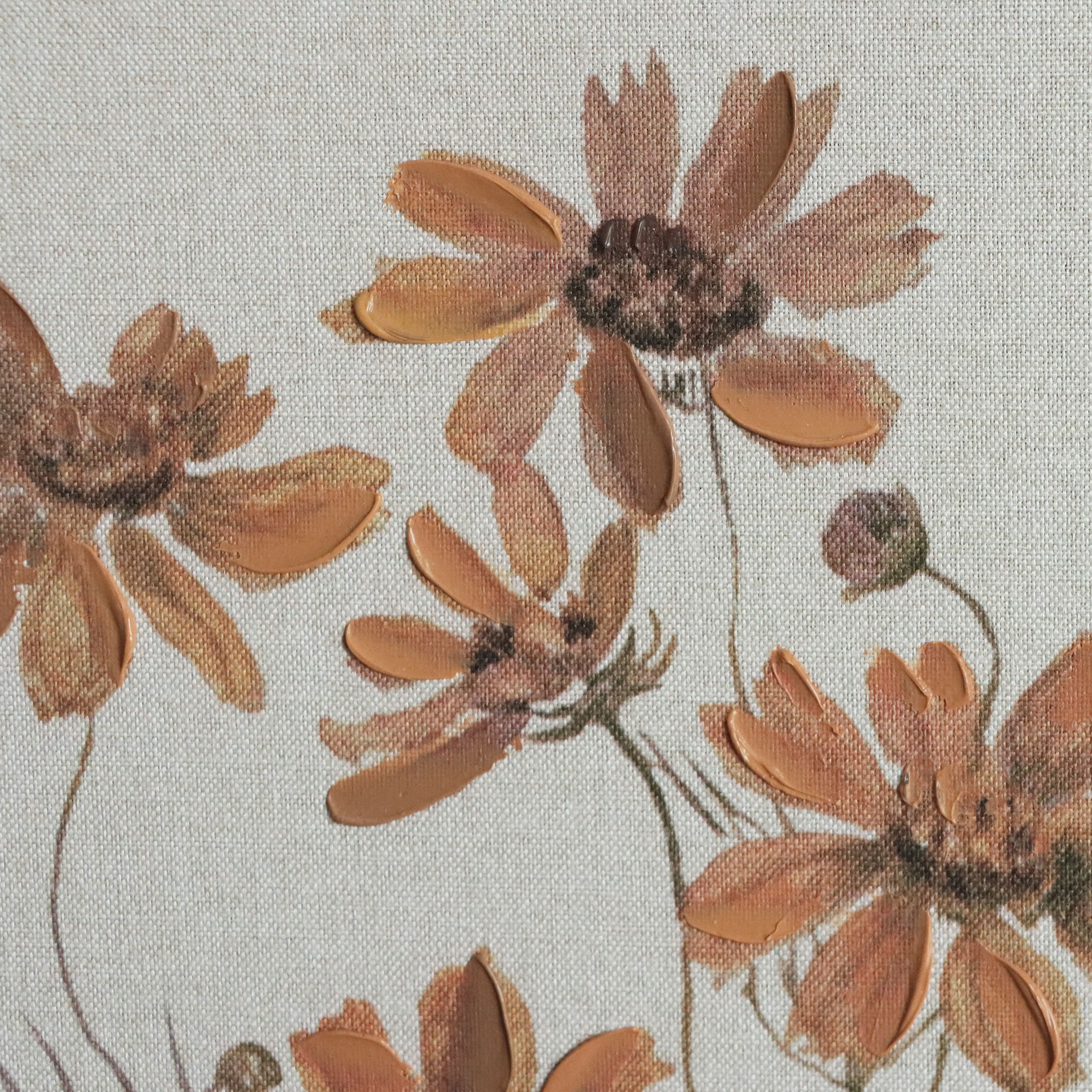 16" x 24" Rust Blossoms Wall Décor by Ashland®