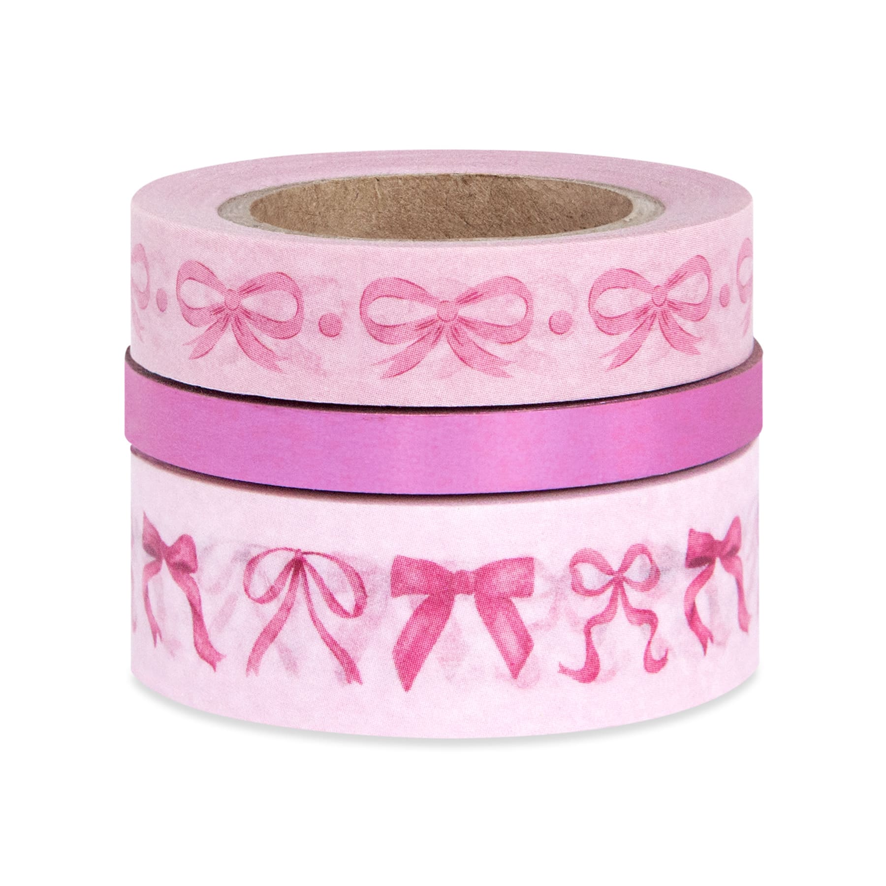 3-Piece Pink Bows Washi Tape Set by Recollections™