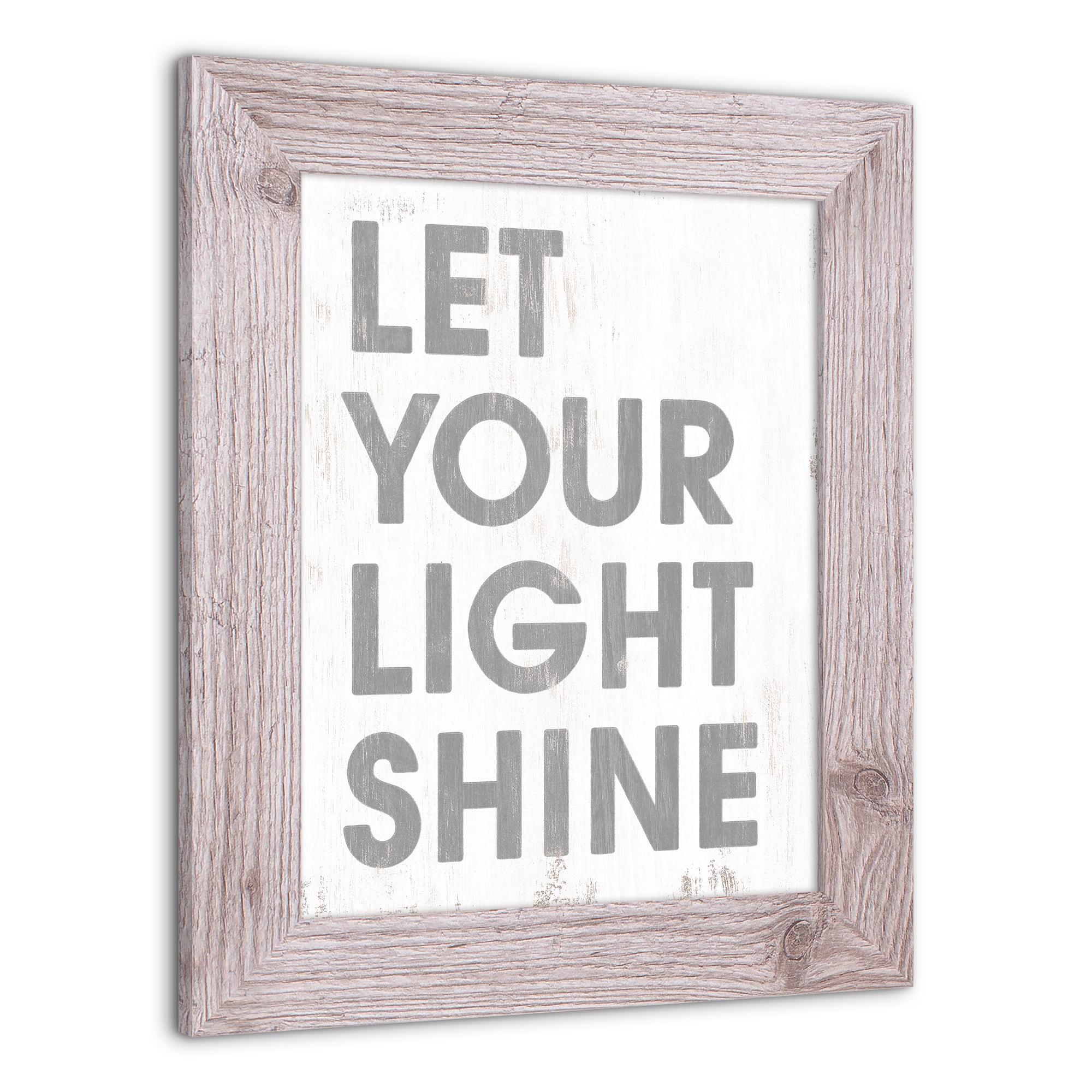 Let Your Light Shine Western Framed Print