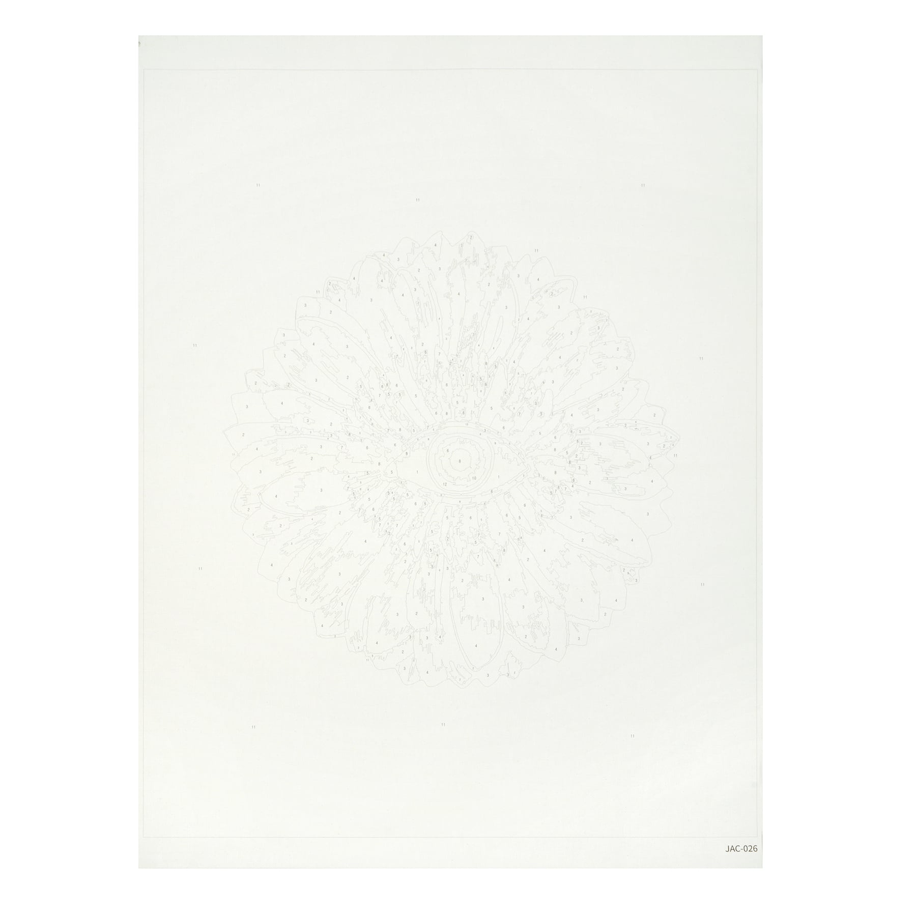 Jonathan Adler x Michaels 16" x 20" Flower Eye Paint-By-Number Kit