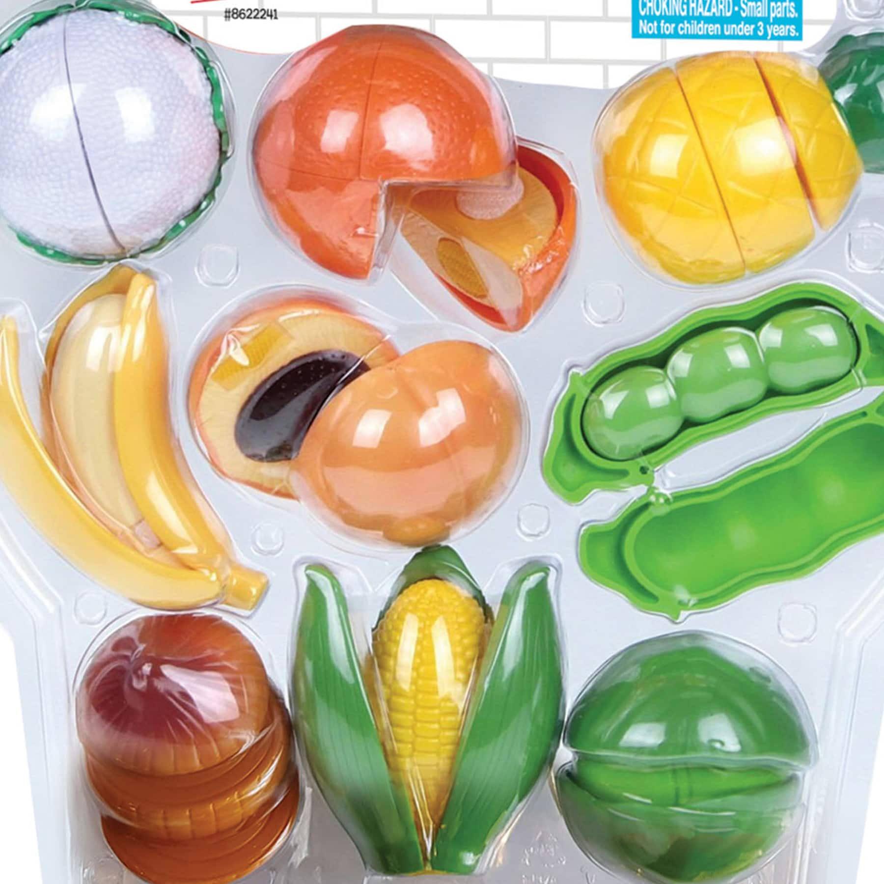 Small World Toys Pretend Play Fruit & Vegetable Set