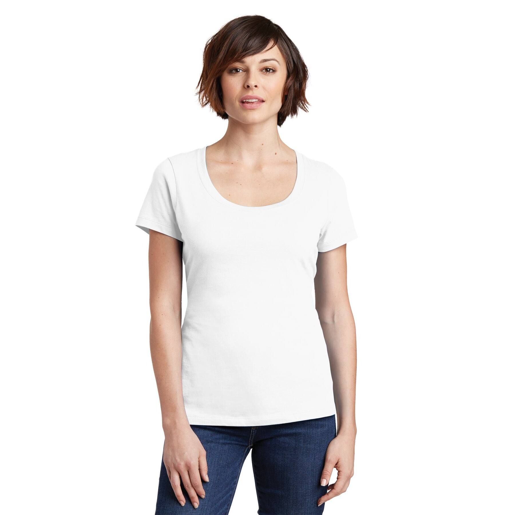 District® Women's Perfect Weight® Scoop Neck T-Shirt
