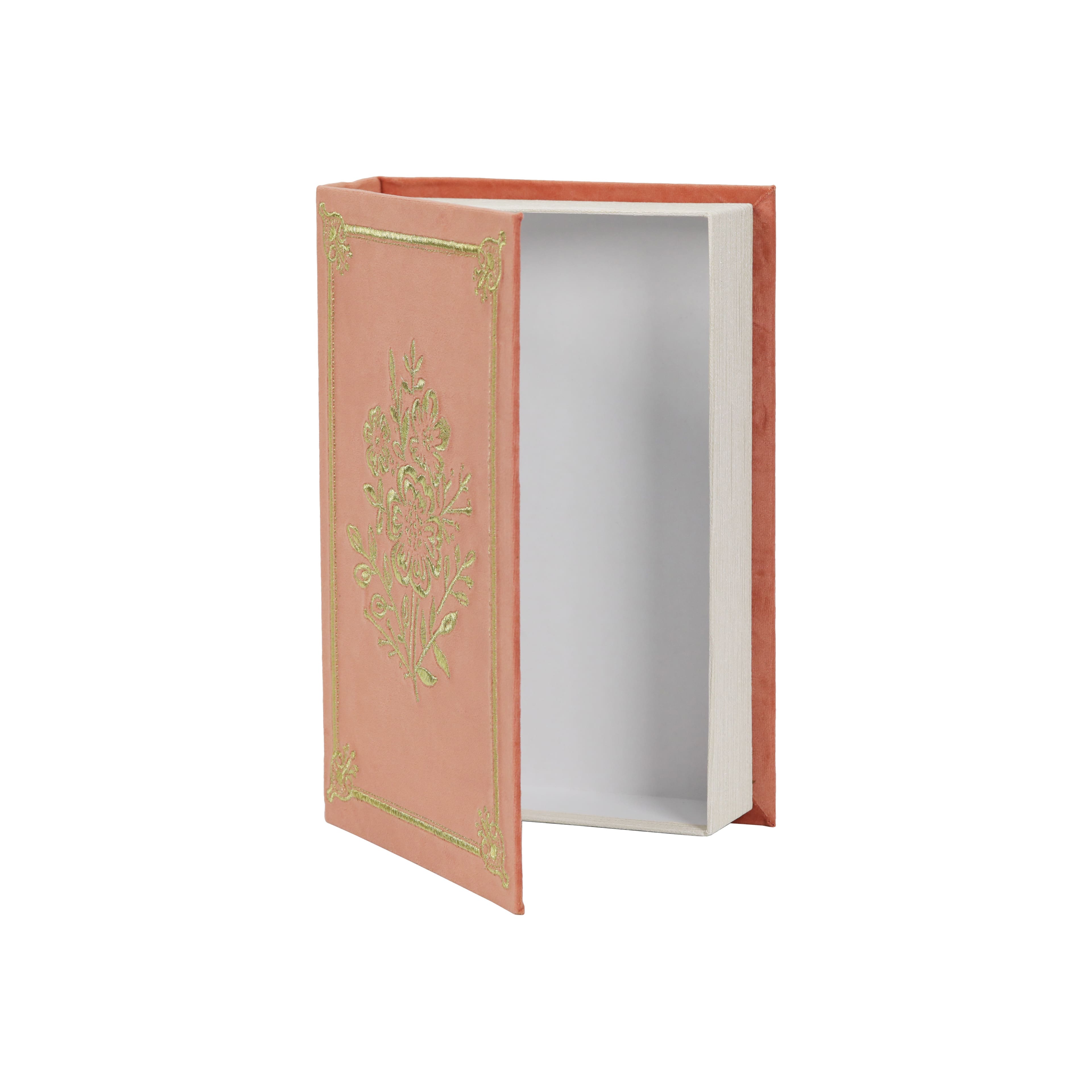 Velvet Decorative Book Box by Ashland®