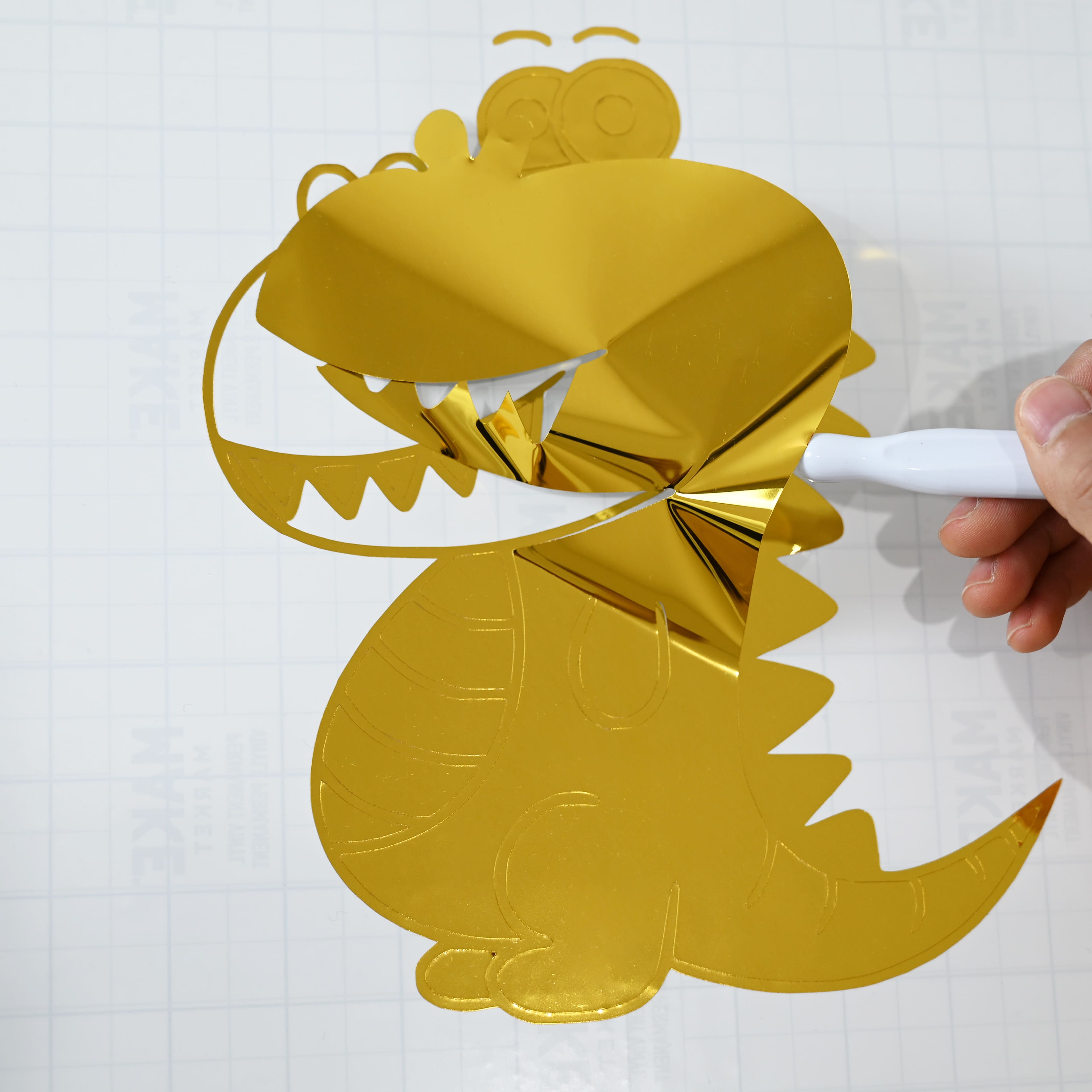 12" x 12" Permanent Chrome Foil Vinyl Sampler by Make Market®