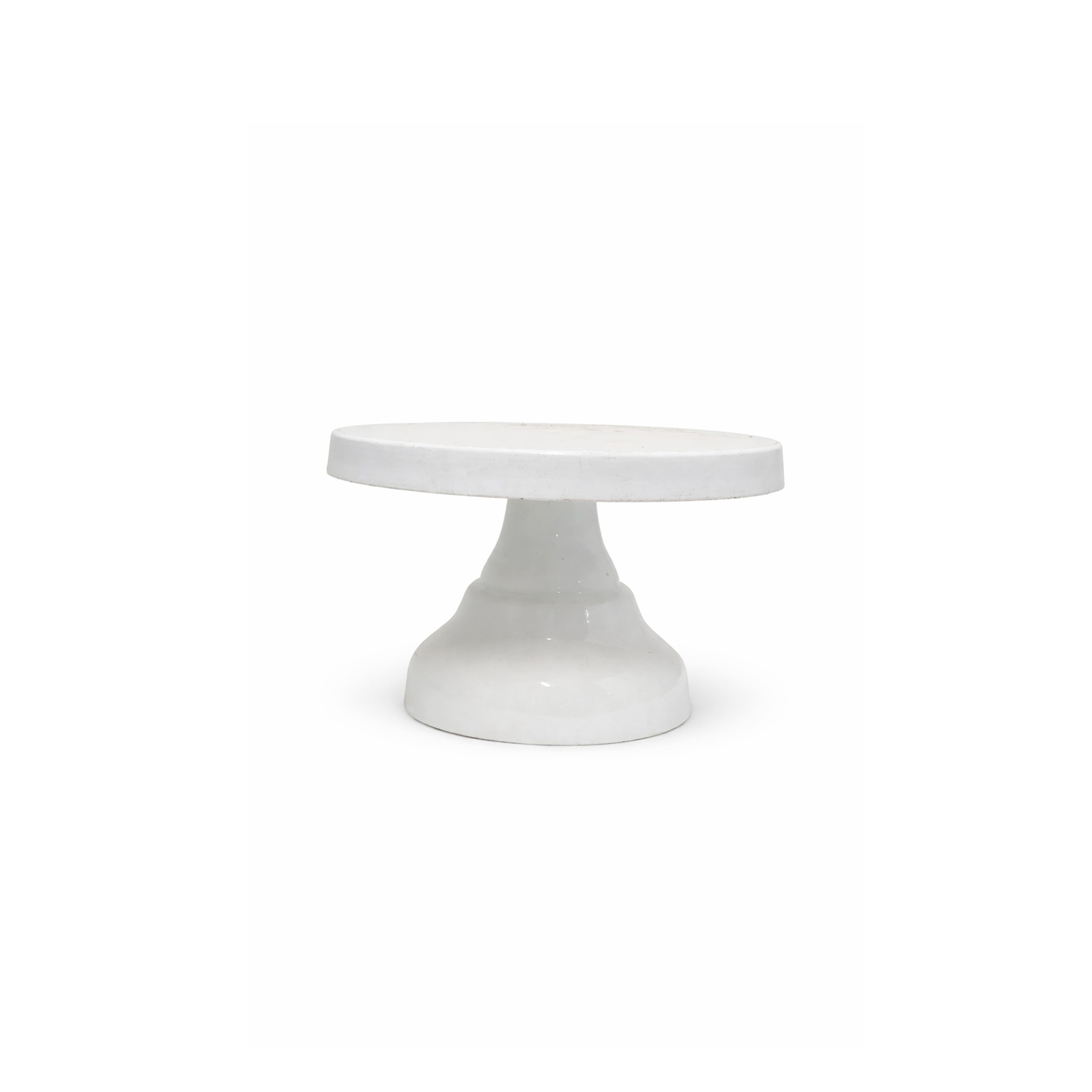 White Metal Cake Stand by Ashland®